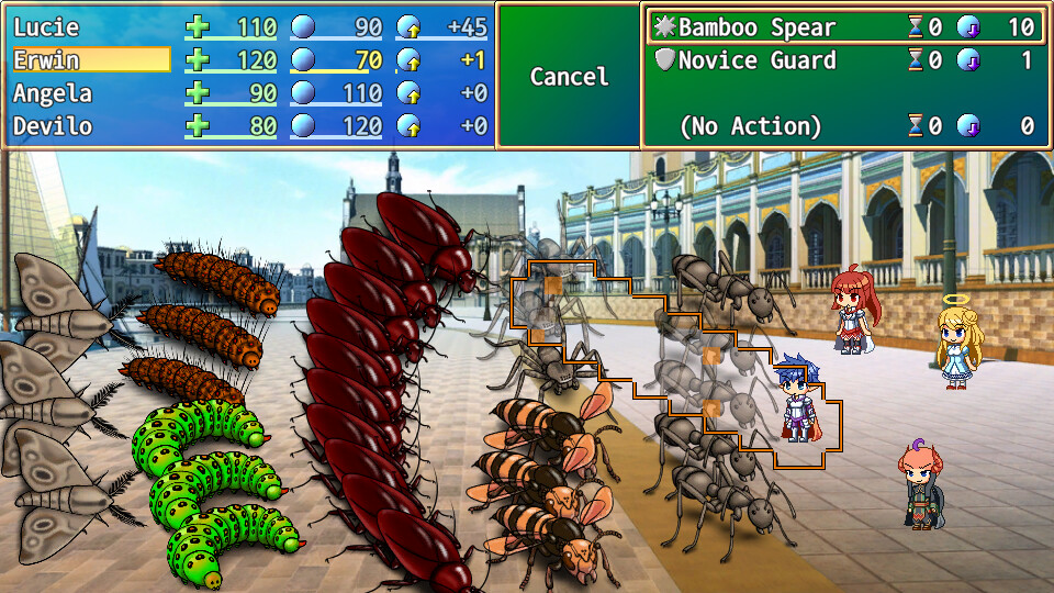 Underground Defense Force: Sword and Sorcery and Swarm of Insects - Screenshot 3