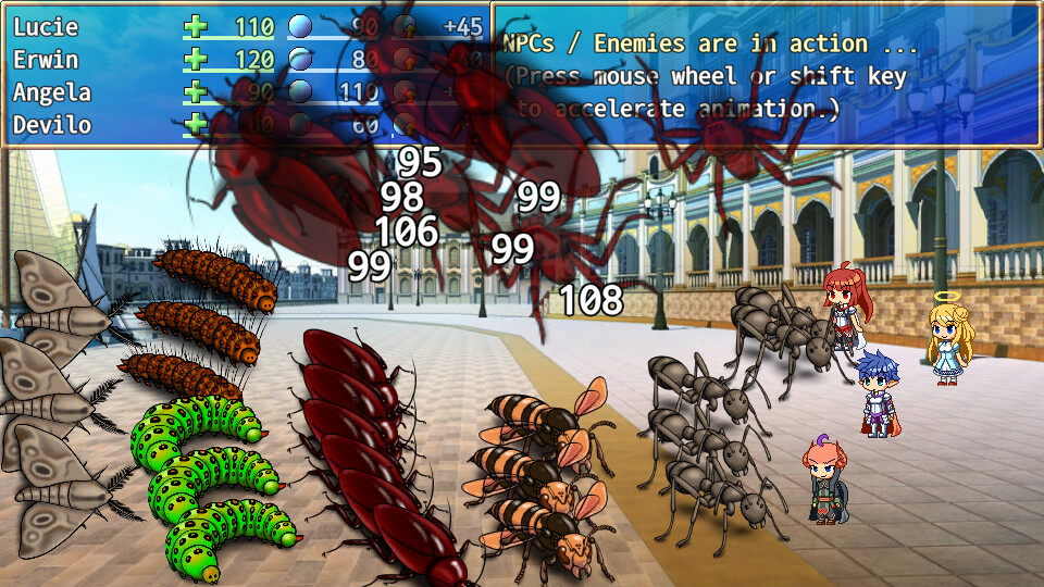 Underground Defense Force: Sword and Sorcery and Swarm of Insects - Screenshot 5