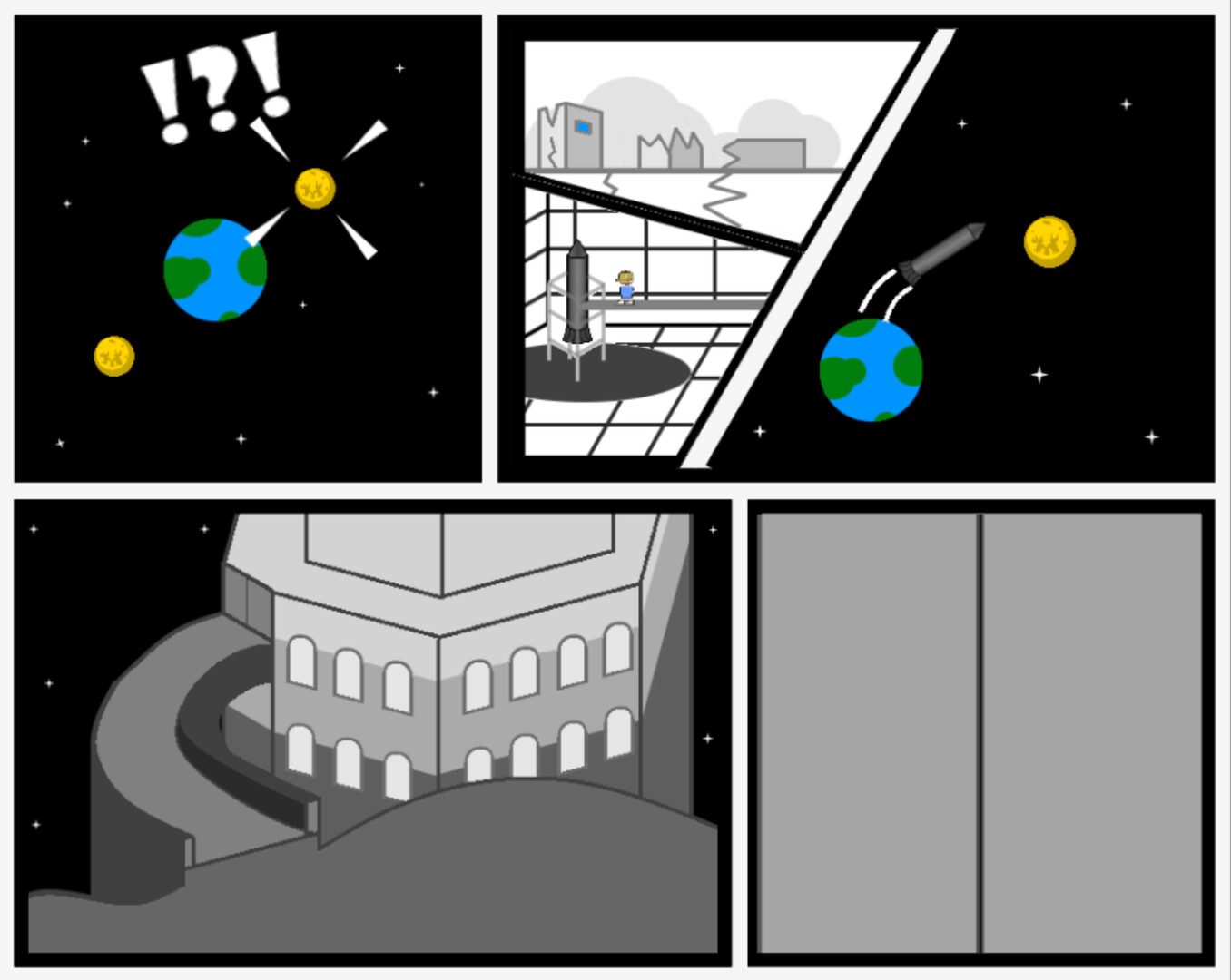 Two Moon: Space Rabbit - Screenshot 1