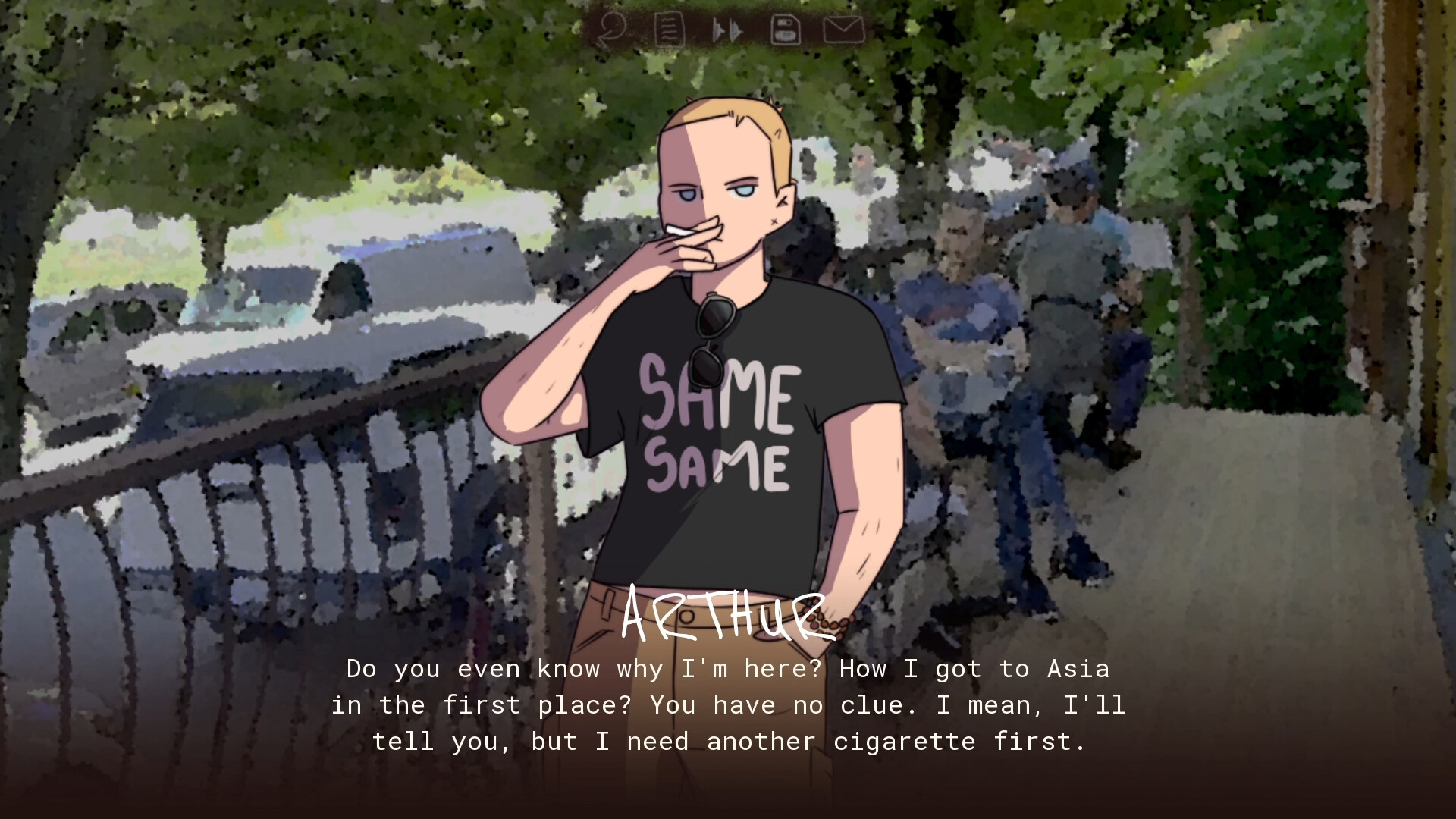 Stamped: An Anti-travel Game - Screenshot 5