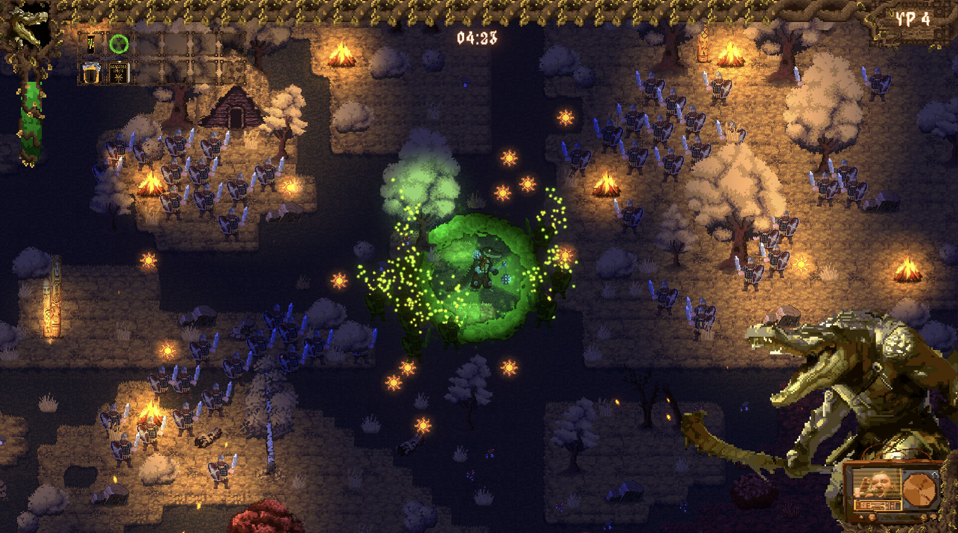 Lizard Survivors: Battle for Hyperborea - Screenshot 3