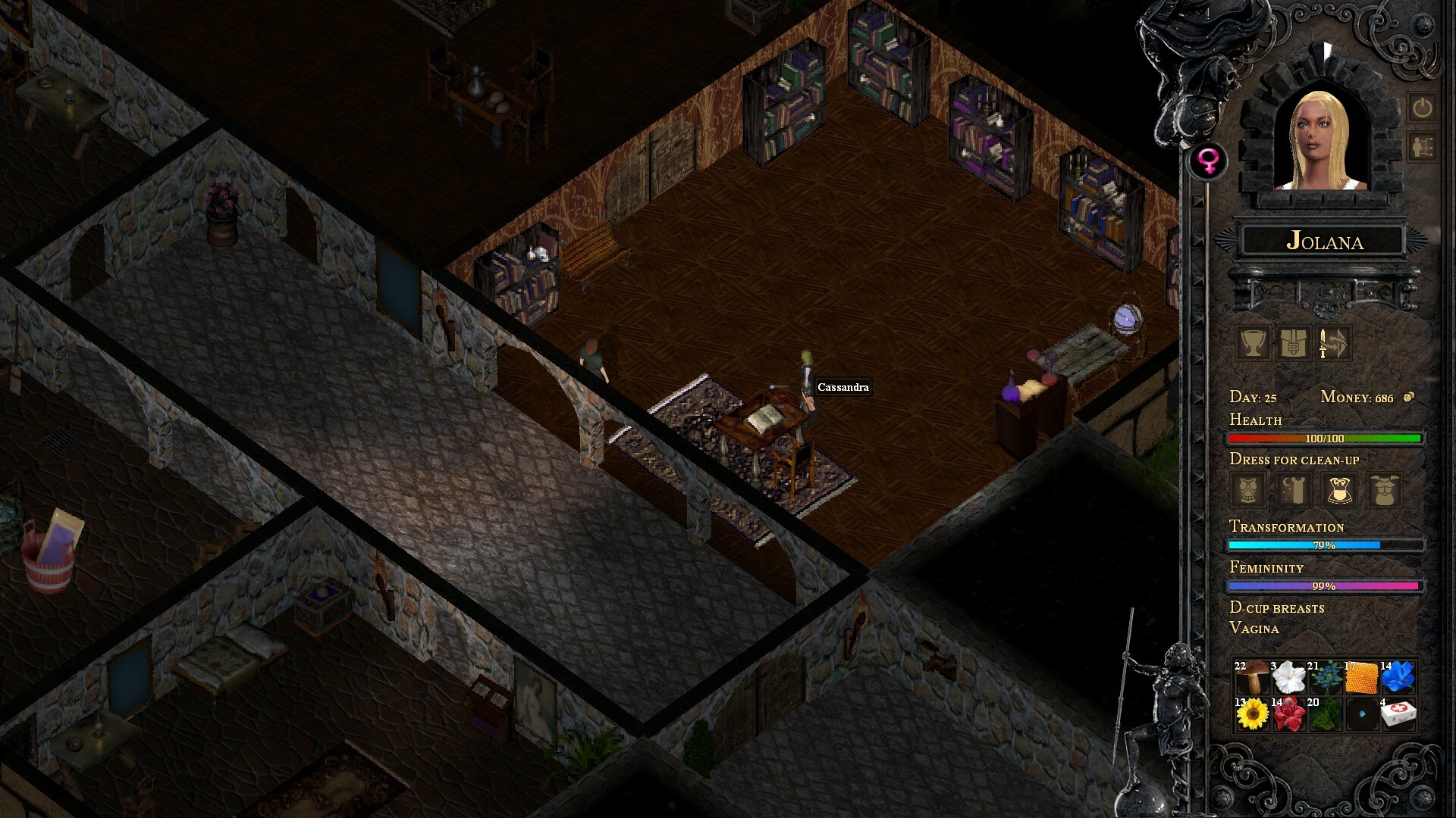 The Desire of the Amazons - Screenshot 5