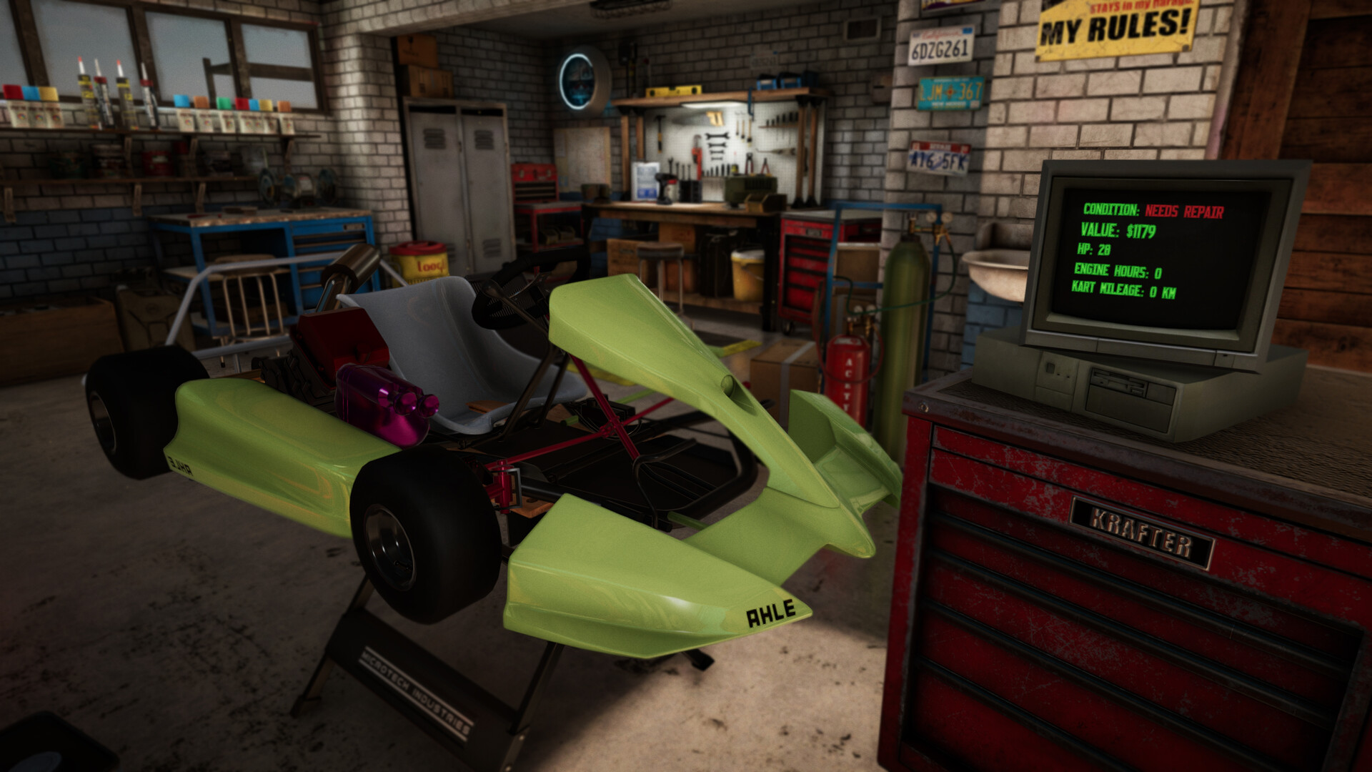 Gearhead Karting: Mechanic & Racing - Screenshot 2