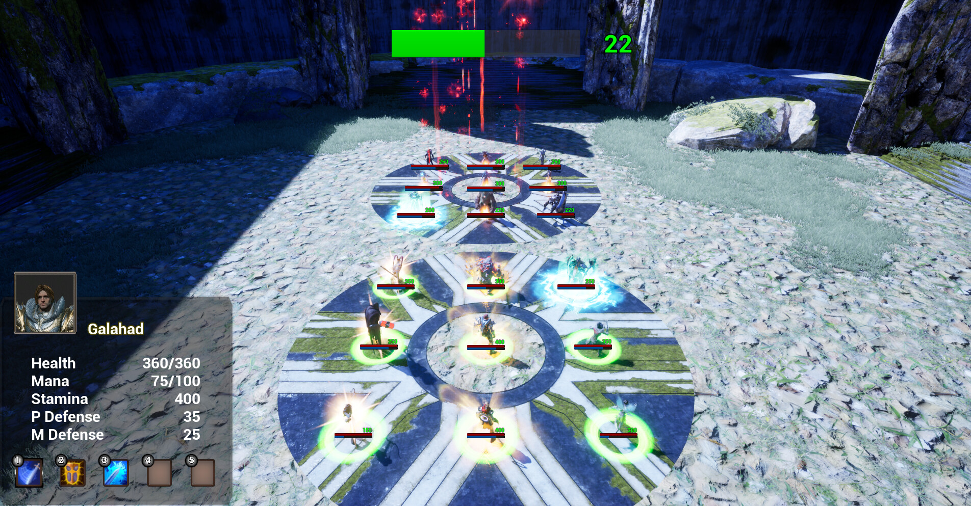 Mercenary Warriors - Screenshot 2