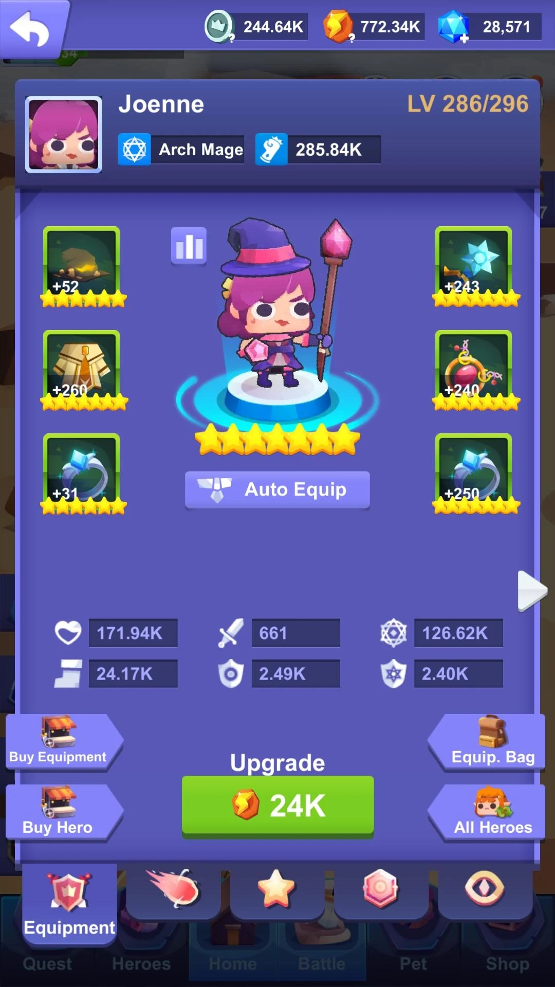 Fitness RPG - Screenshot 1