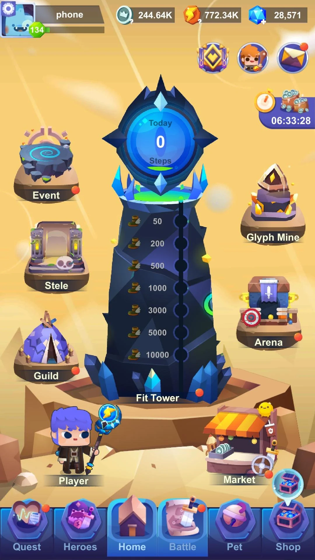 Fitness RPG - Screenshot 3