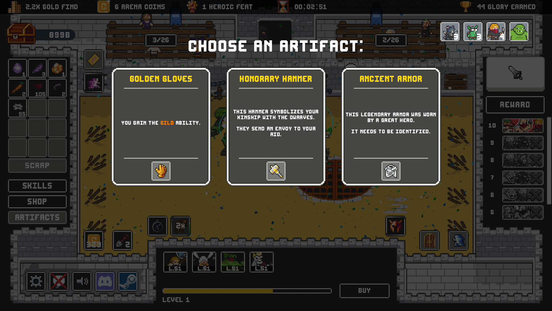 Clicker Arena - Screenshot 2