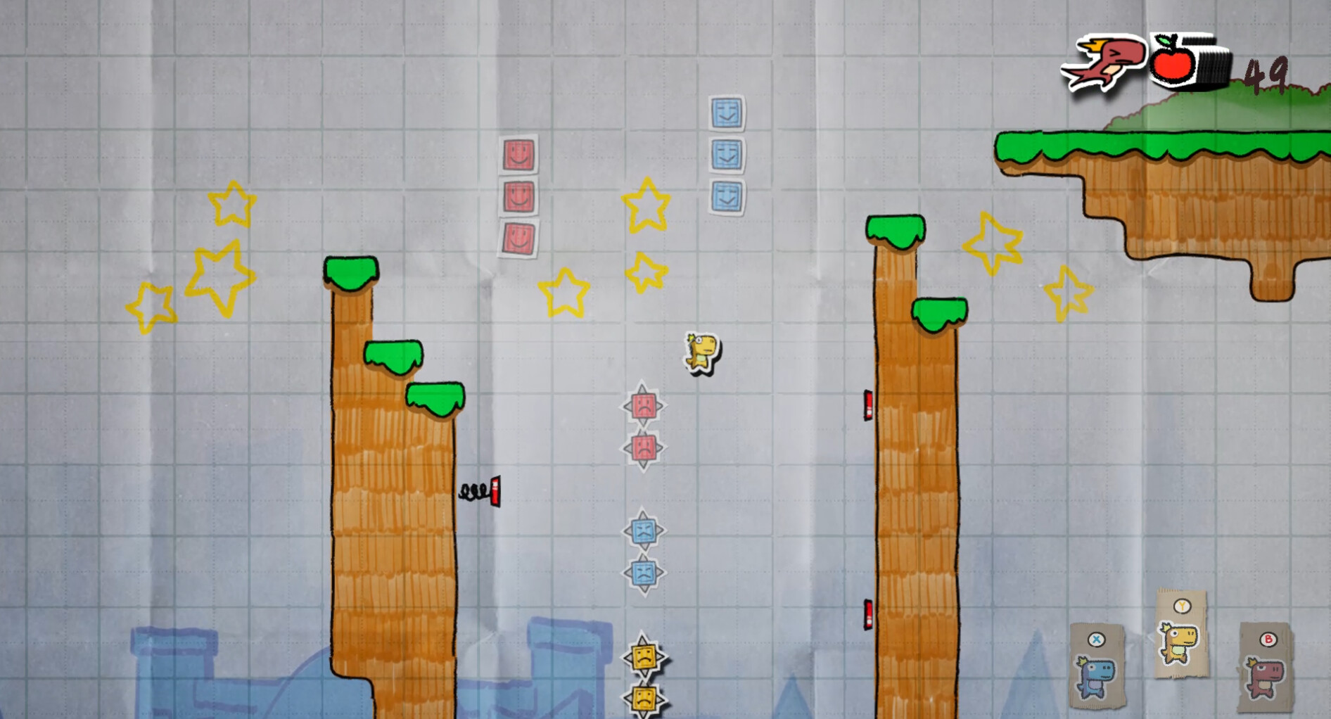 Doodle Adventure of Chameleon - Screenshot 2