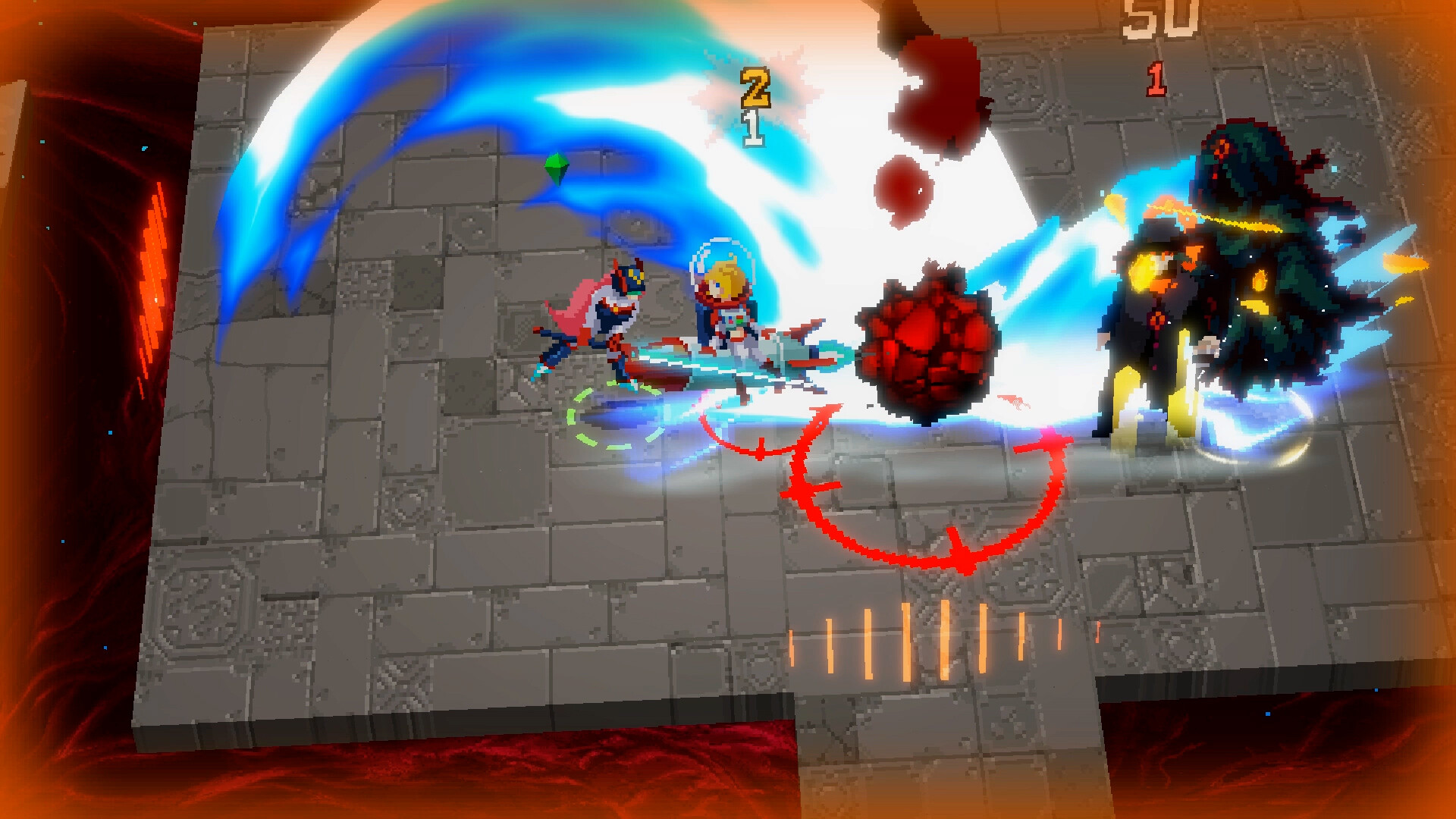 Otherworld Legends: Atomic Girl - Screenshot 1
