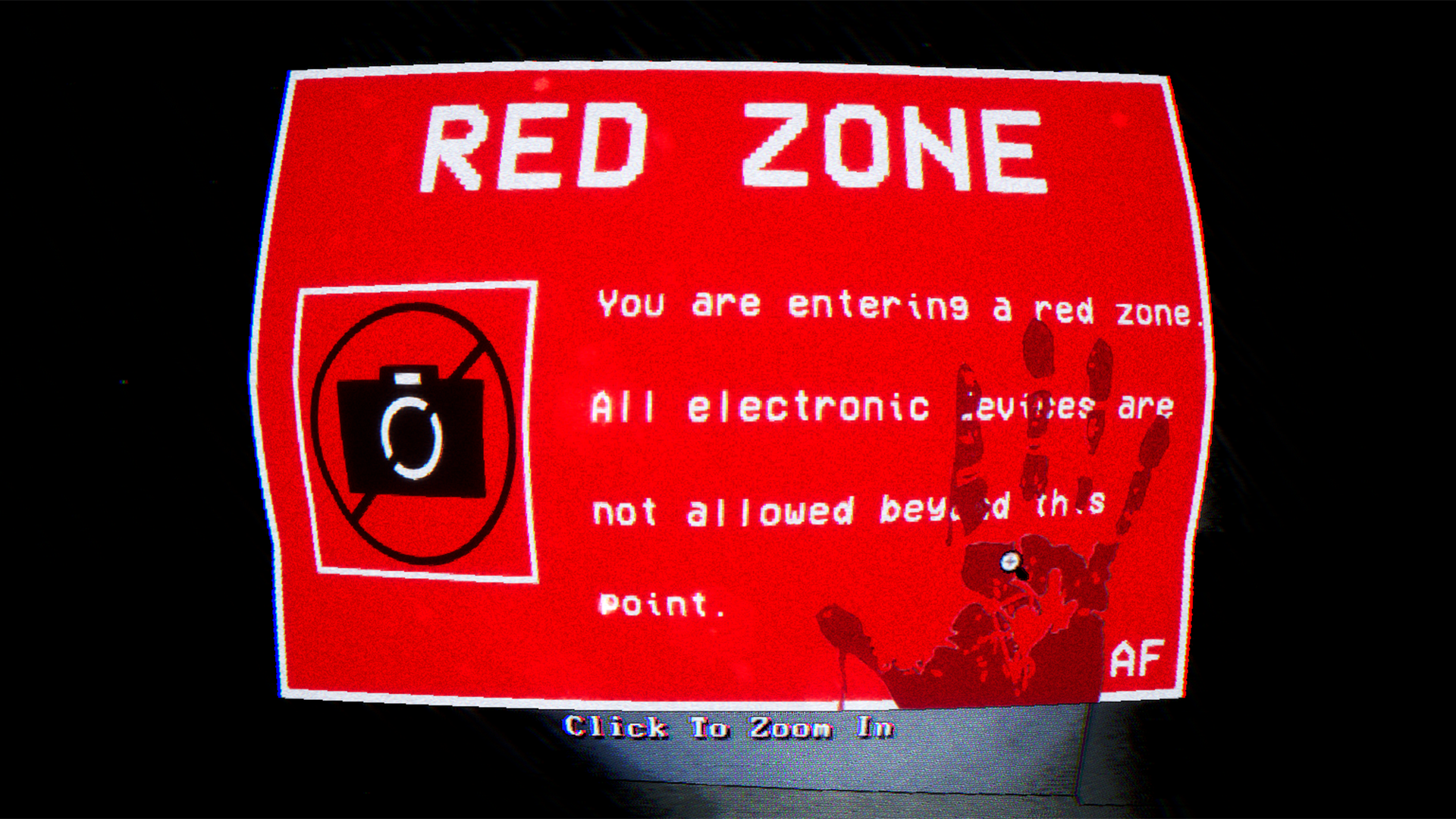 Terminal Error - Screenshot 2