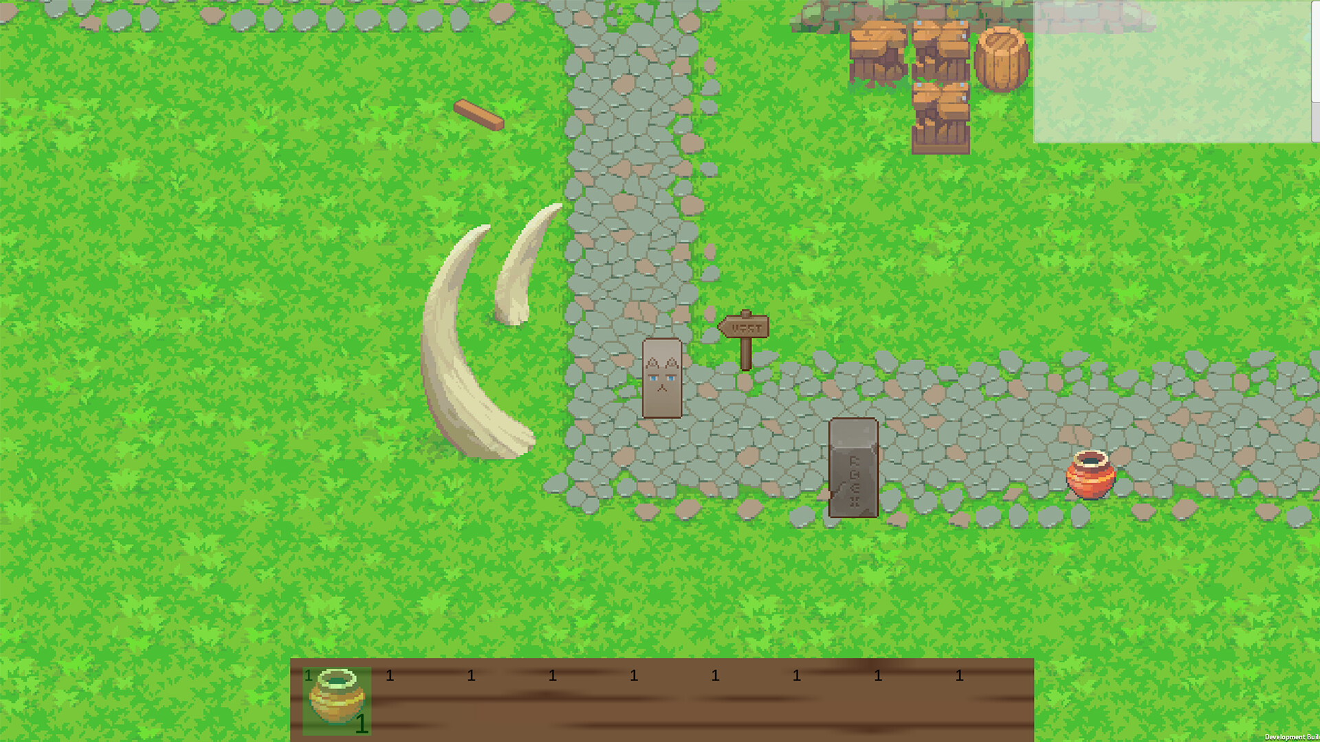 The Quest of the Tiny Hero - Screenshot 1