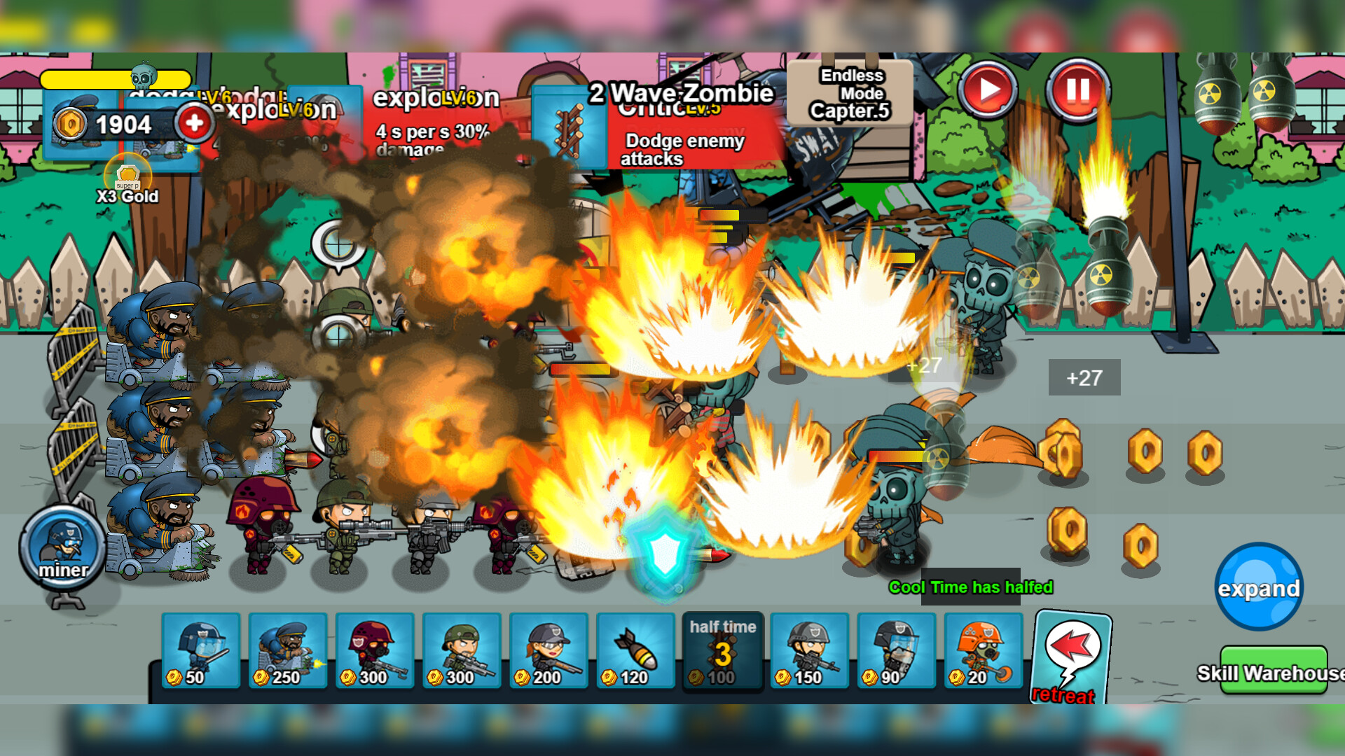 Special Forces War: Zombie Attack - Screenshot 1