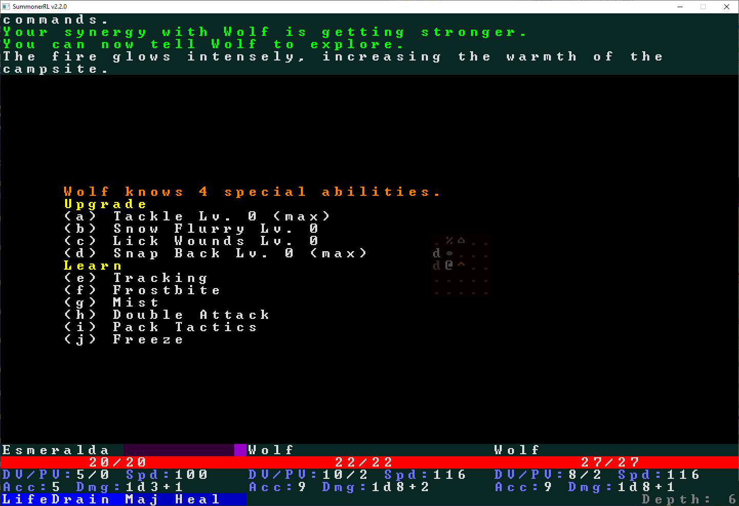 SummonerRL - Screenshot 4