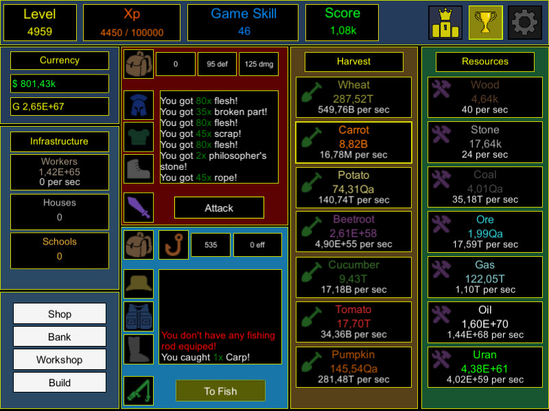 Idle Progress - Screenshot 1