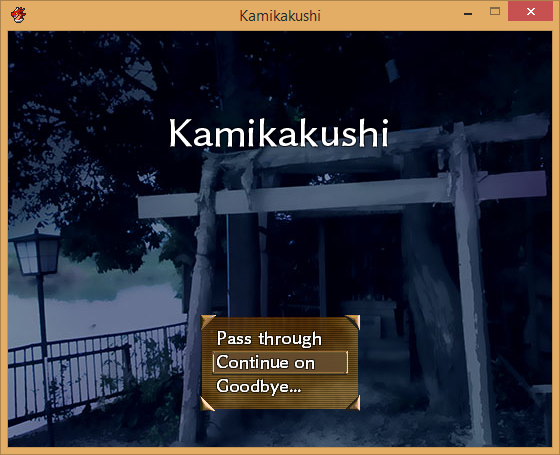 Kamikakushi - Screenshot 1