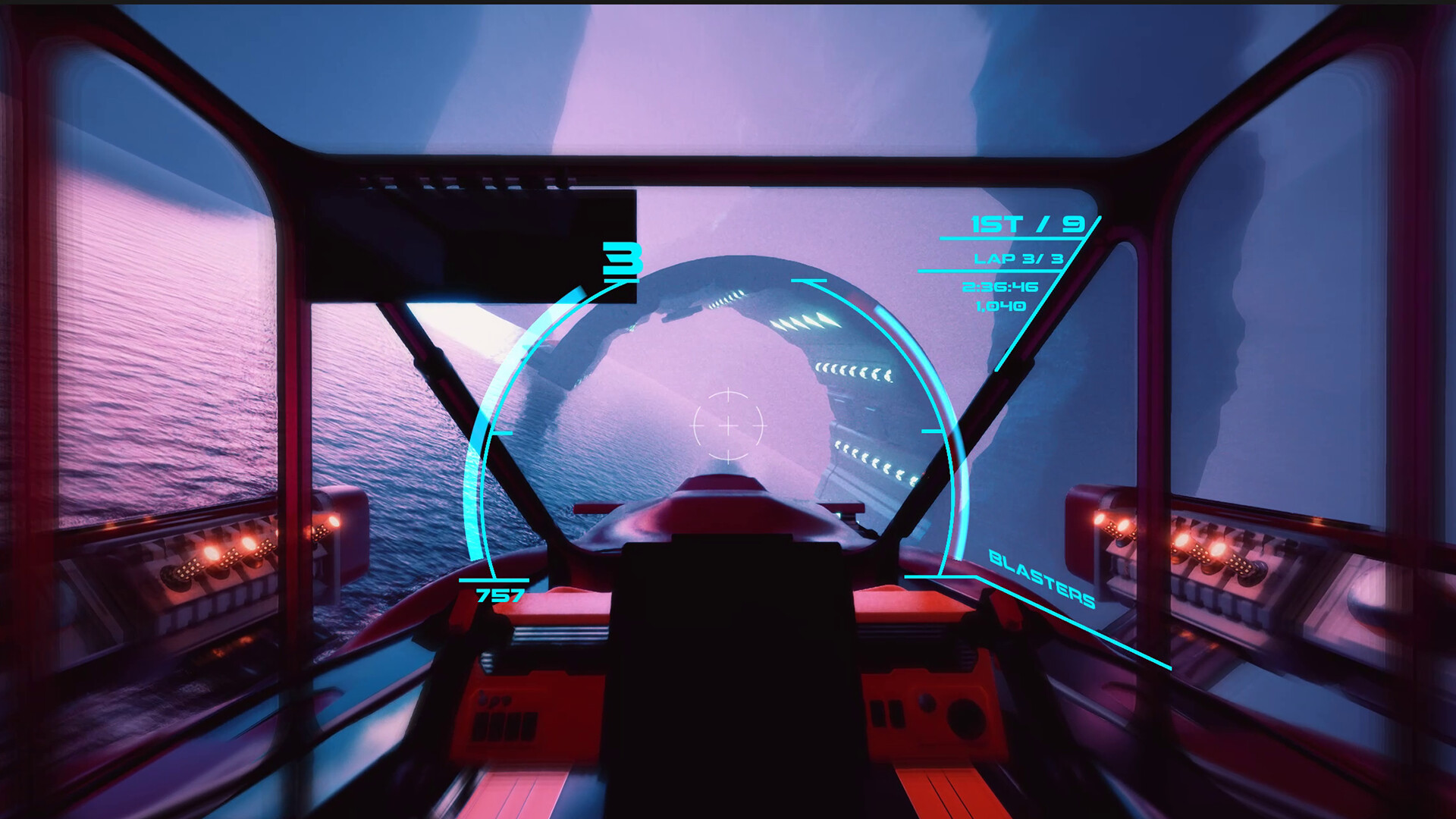 Dagger Run: Aerocombatic Racing - Screenshot 2