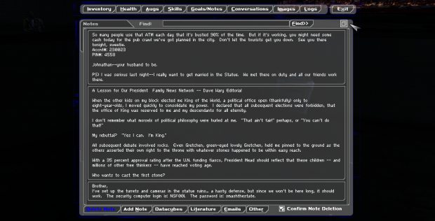 Deus Ex: Transcended - Screenshot 1