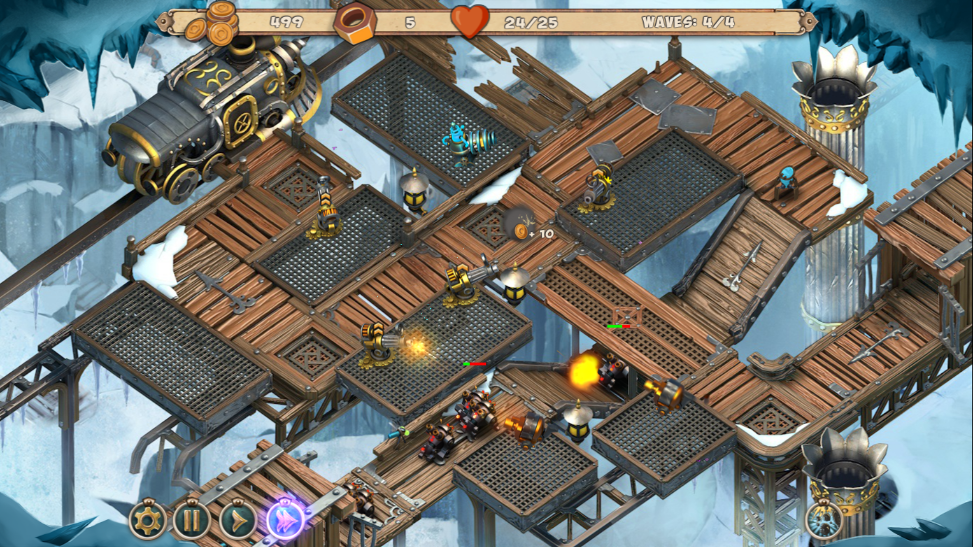 Iron Heart: Steam Tower - Screenshot 1
