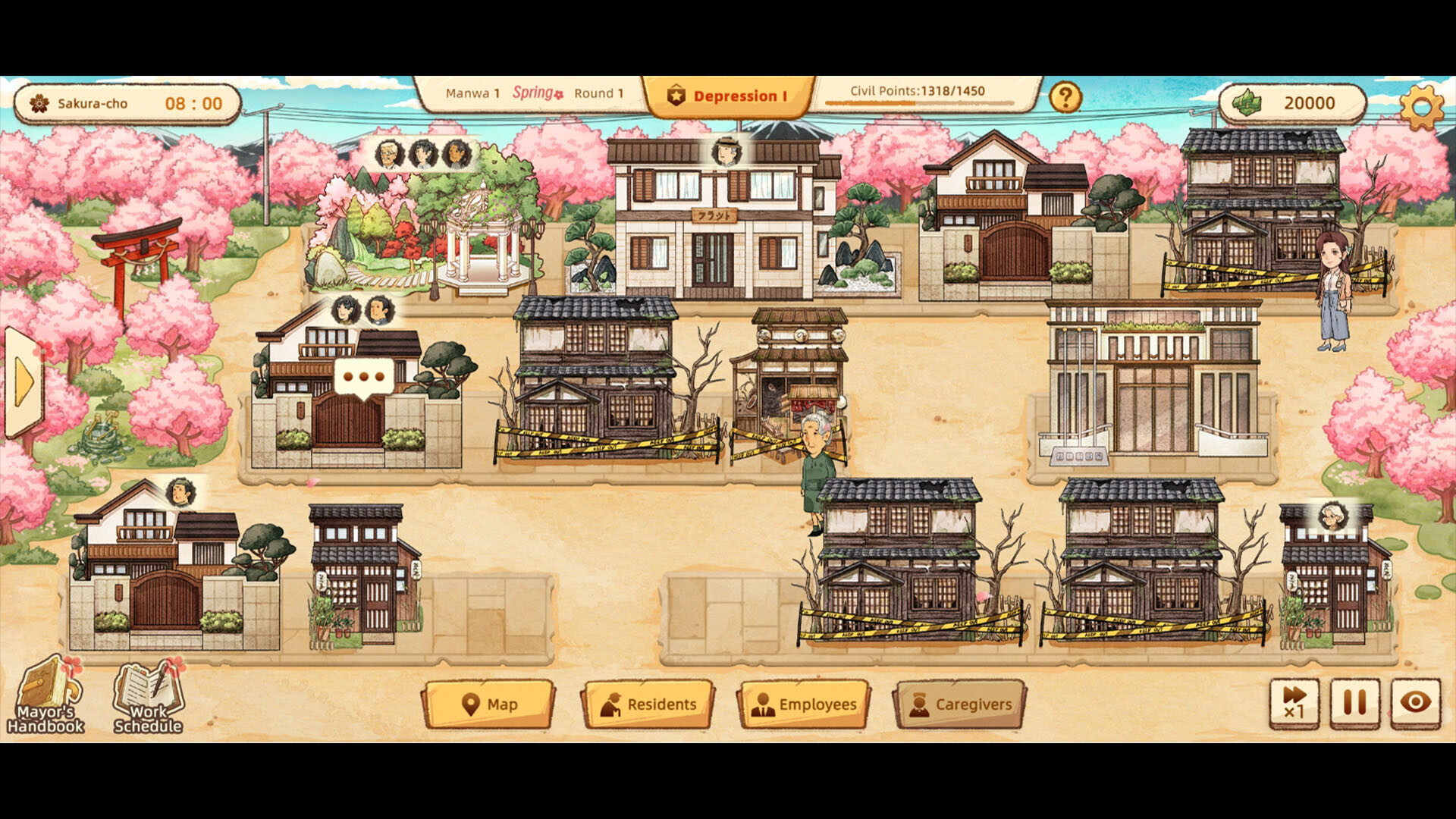 New Life of Aged Town - Screenshot 2
