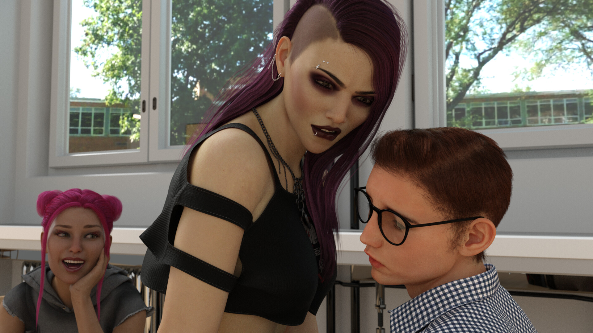 Futanari College: Episode 1 - Screenshot 1