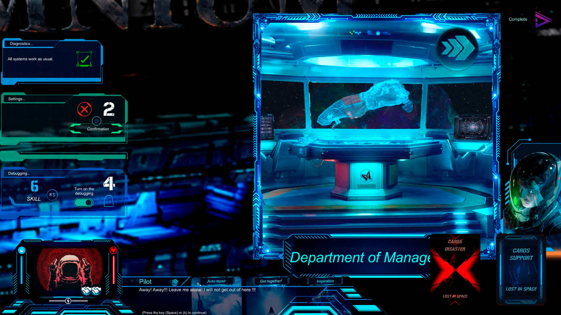 Lost in Space - Screenshot 2