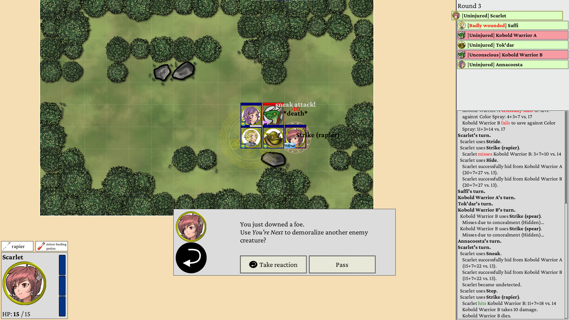 Dawnsbury Days - Screenshot 3