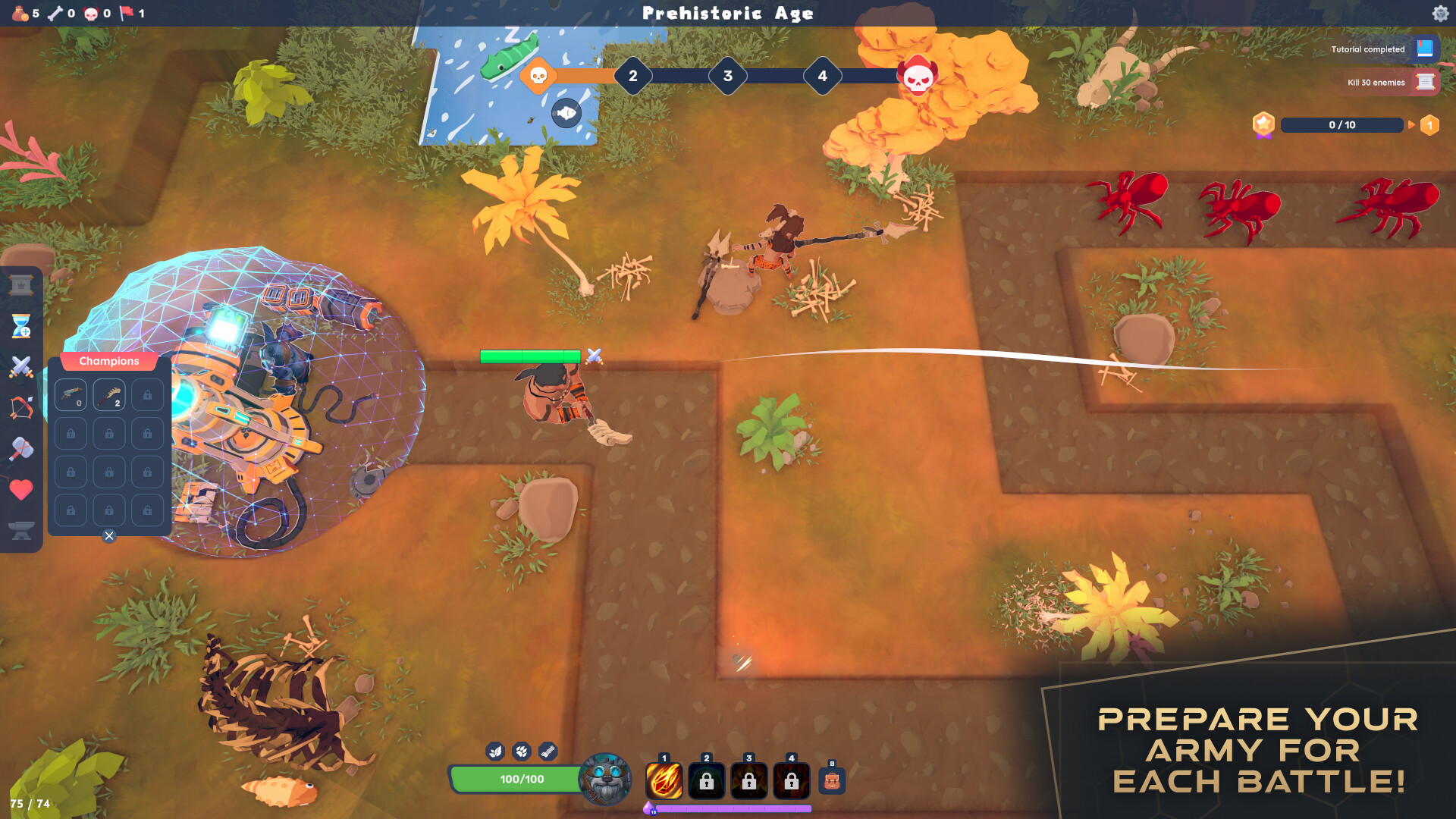 Timekeepers Defense - Screenshot 1