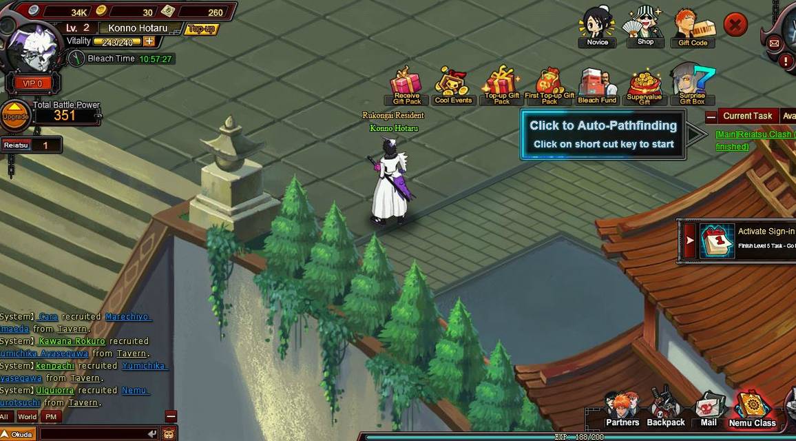 Bleach Online - Screenshot 1