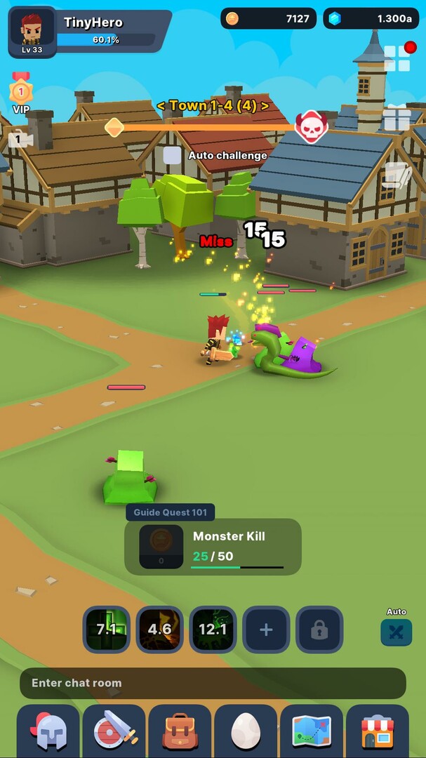 Tiny Hero Idle - Screenshot 1