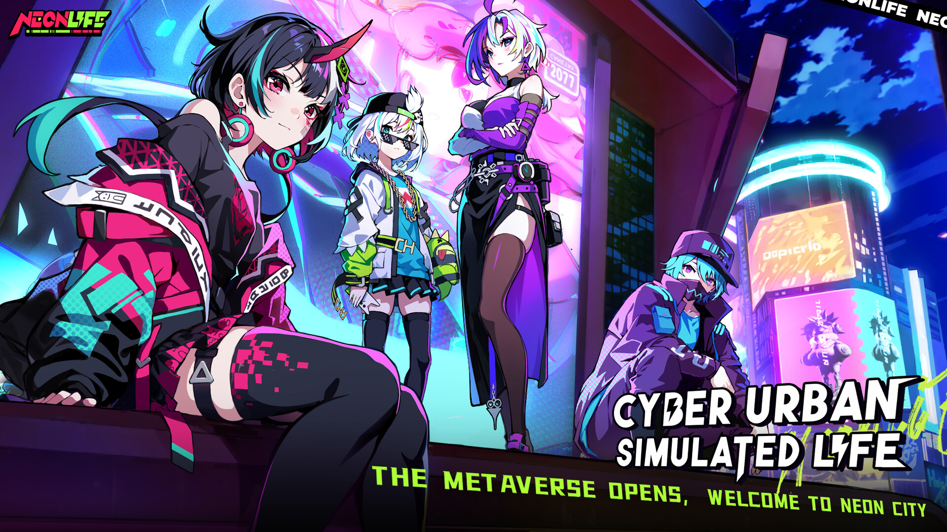 Neon Life - Screenshot 2