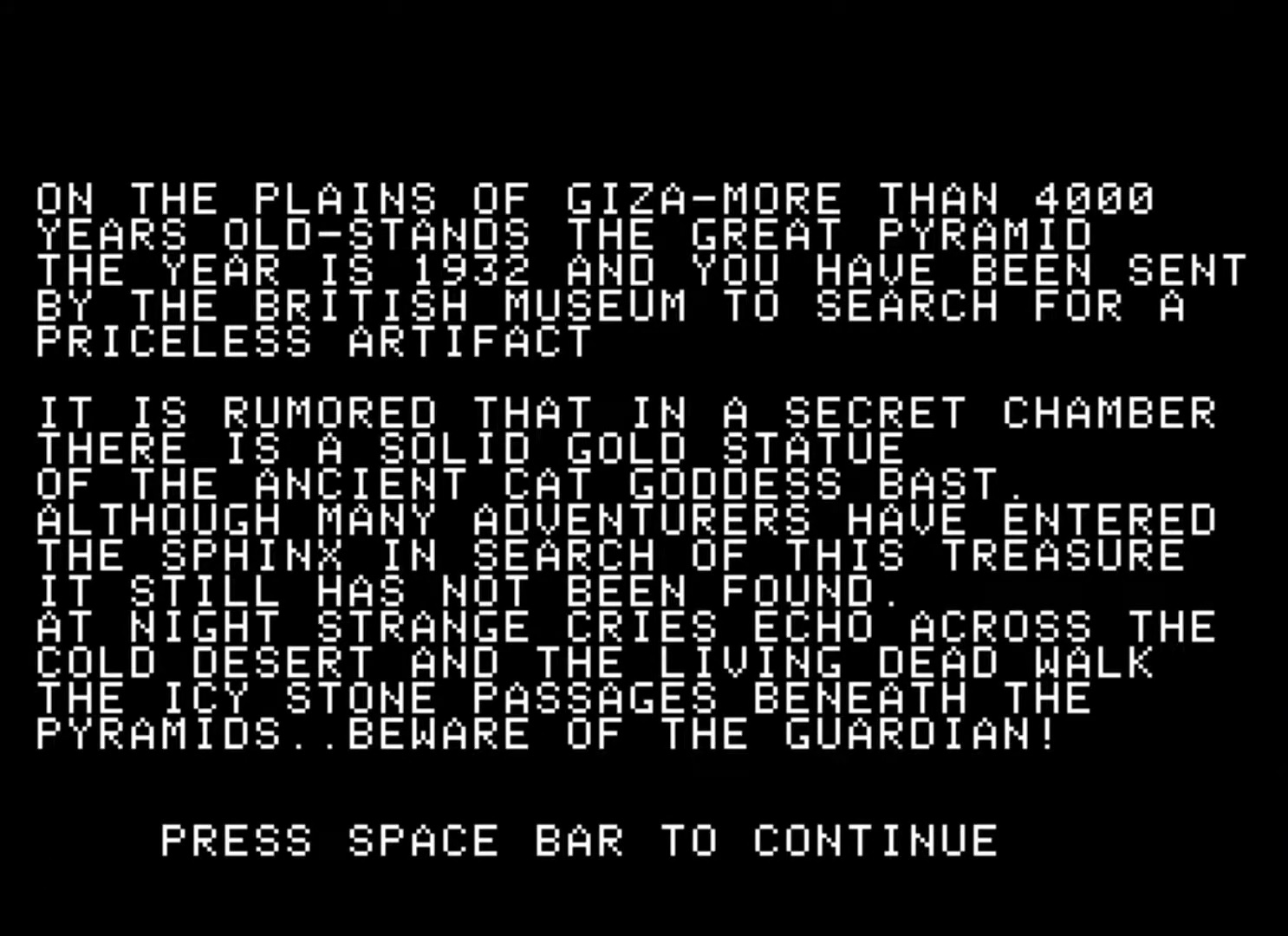 Beneath the Pyramids - Screenshot 2