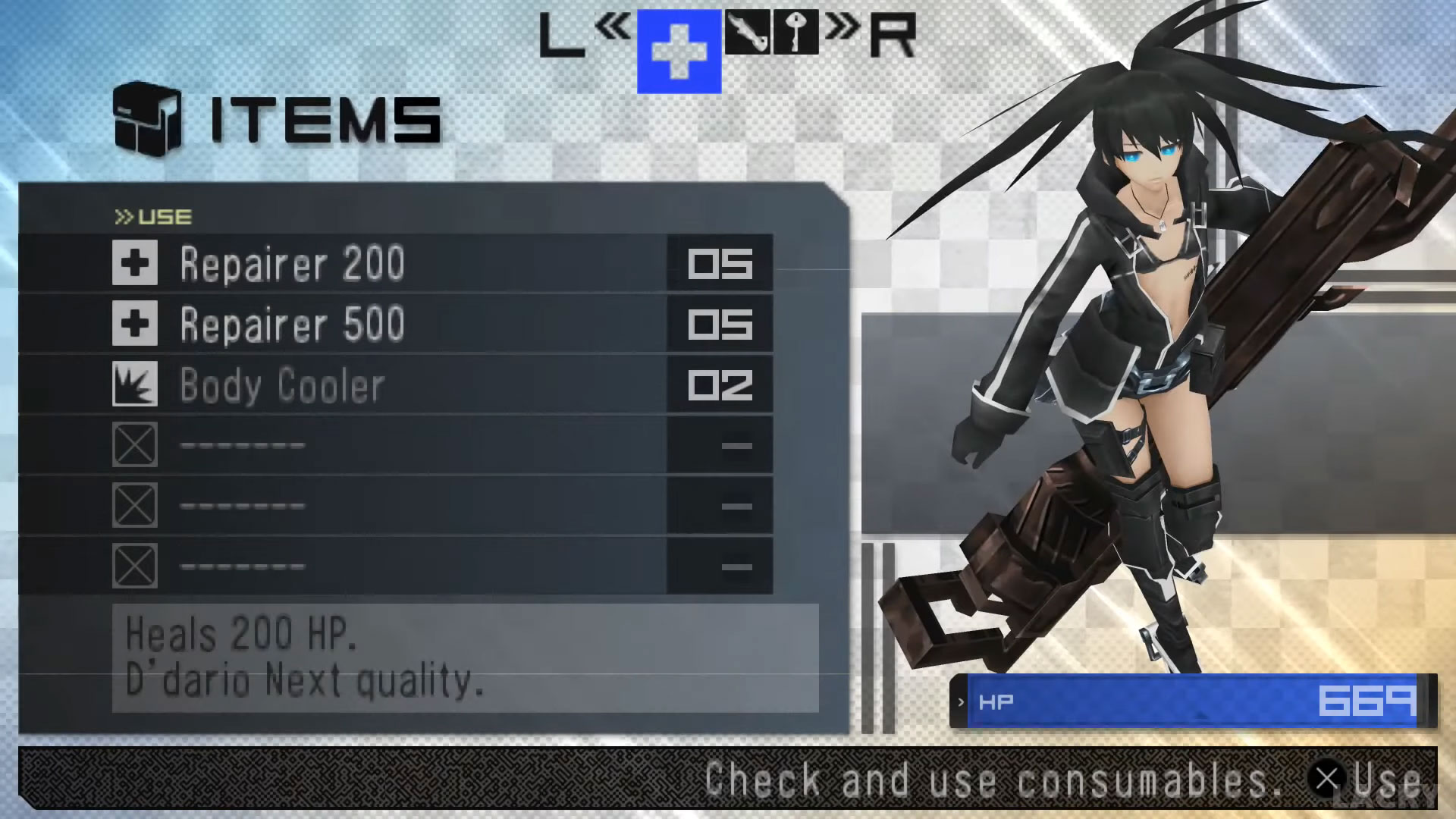 Black Rock Shooter: The Game - Screenshot 10