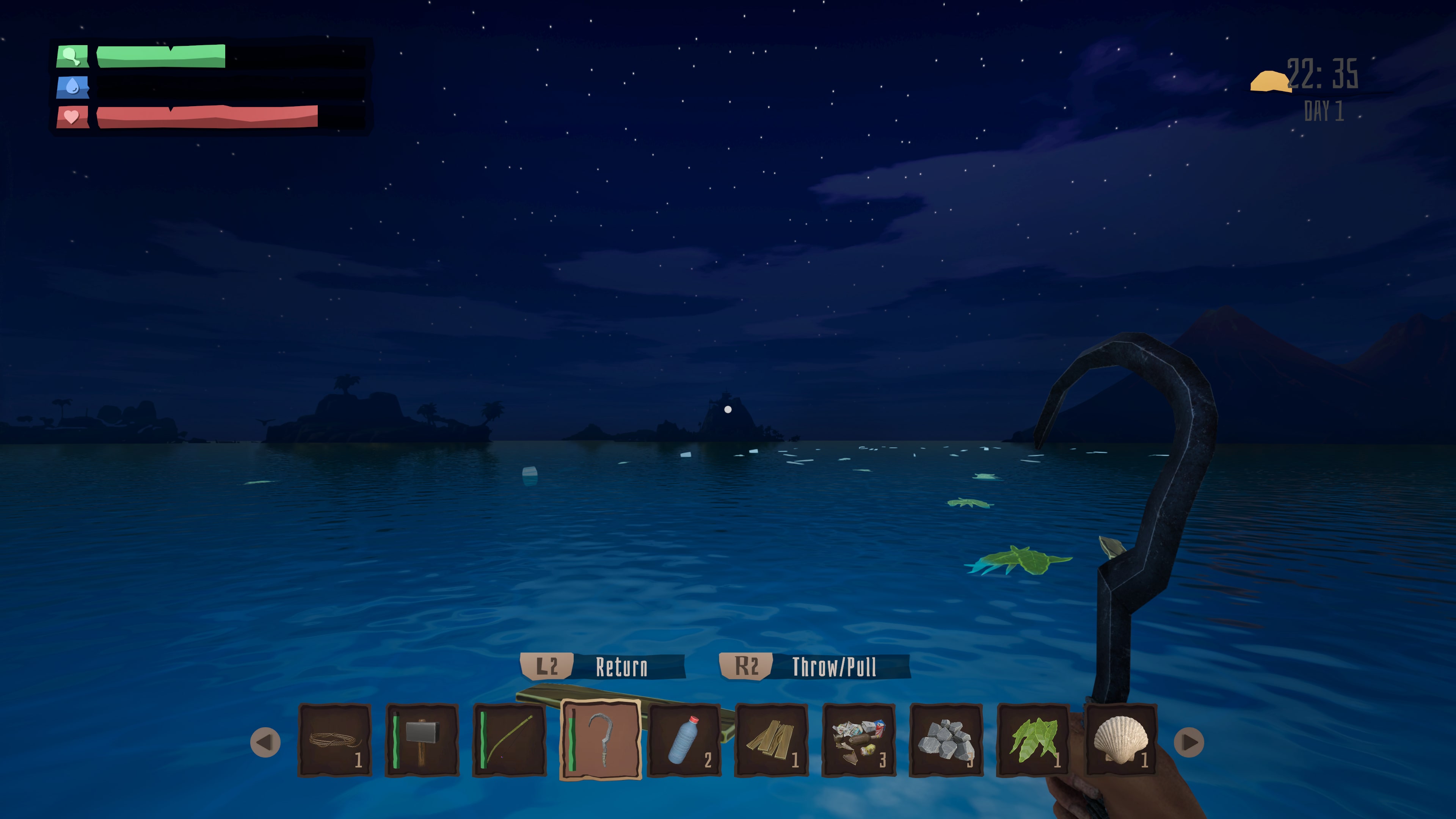 Survival Raft Simulator: Lost at Sea - Screenshot 1