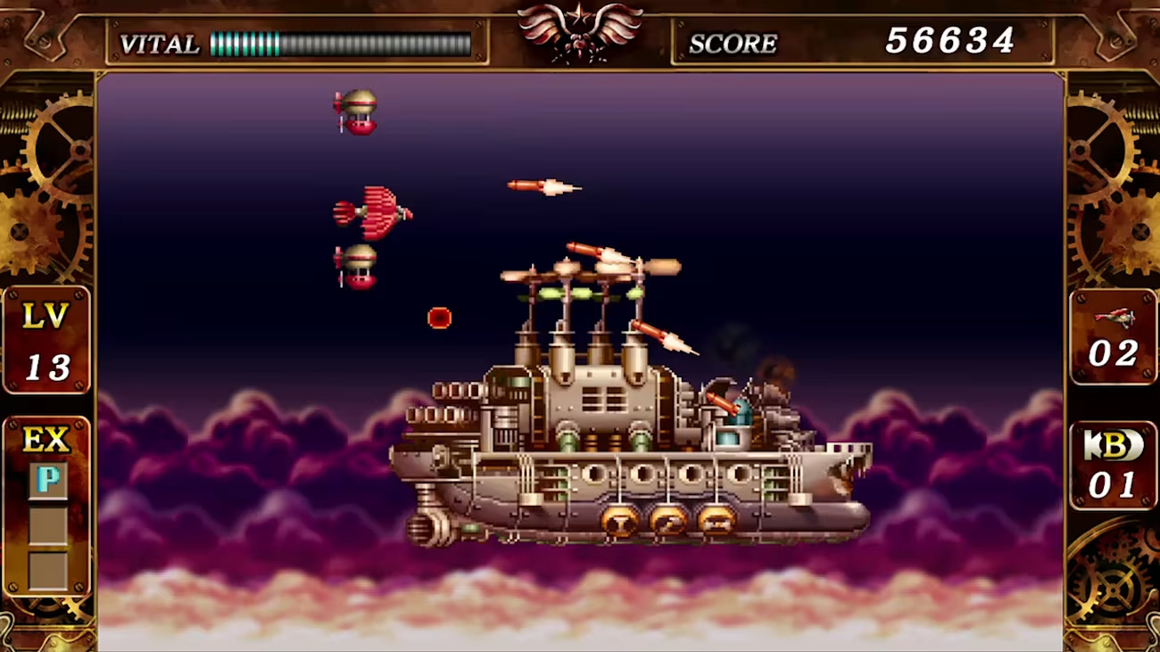 A screenshot from The Legend of Steel Empire (decorative only).