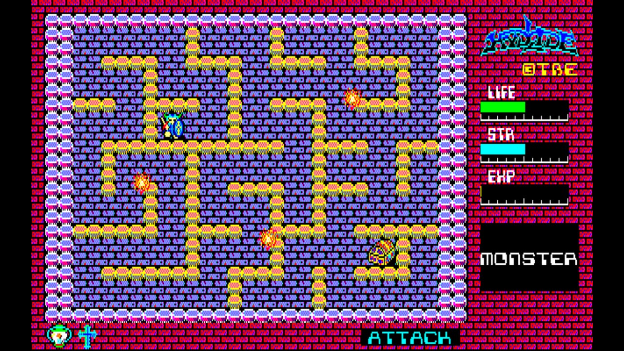 Eggconsole Hydlide PC-8801 - Screenshot 3