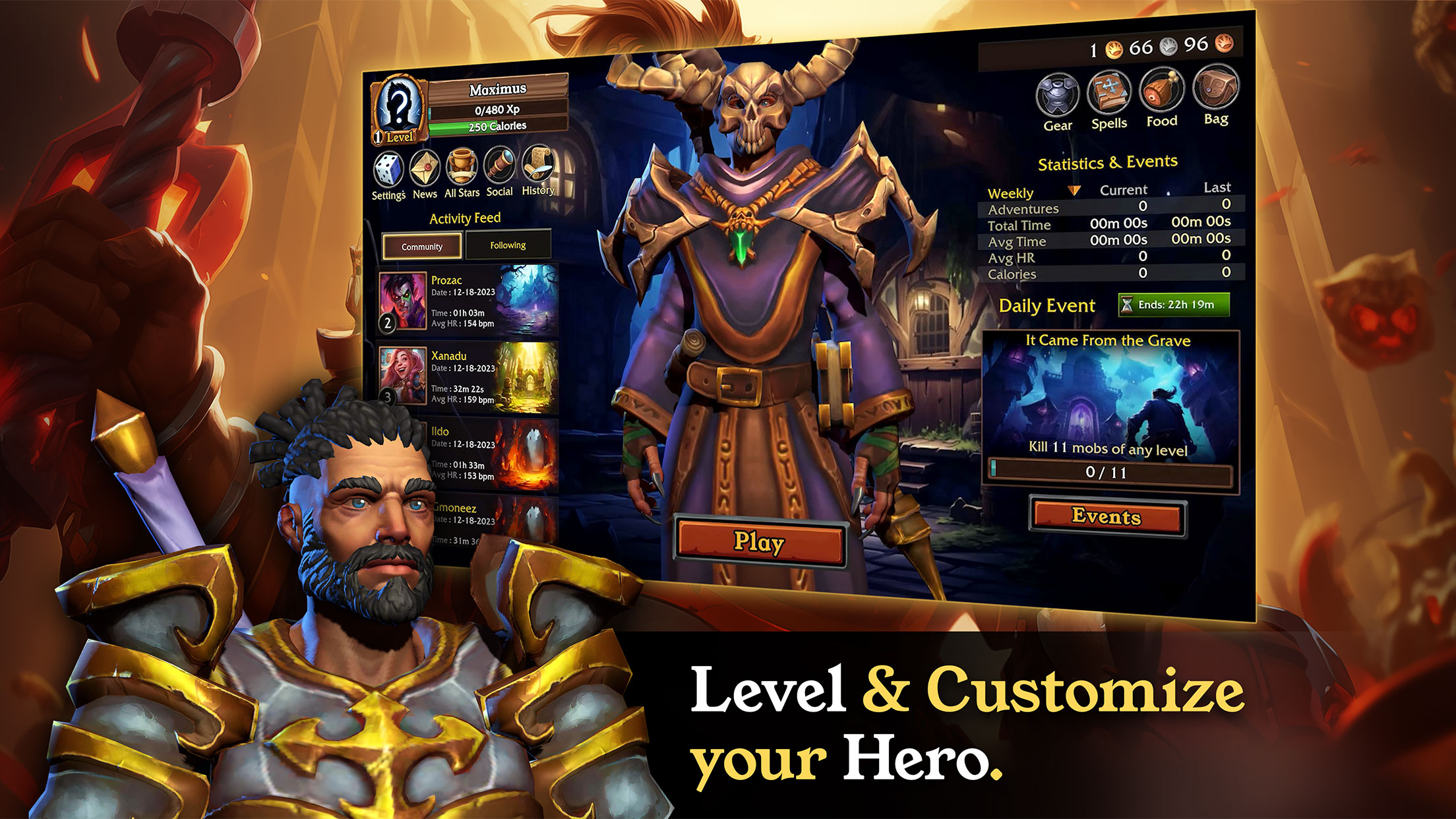 Cardio Quest - Screenshot 1