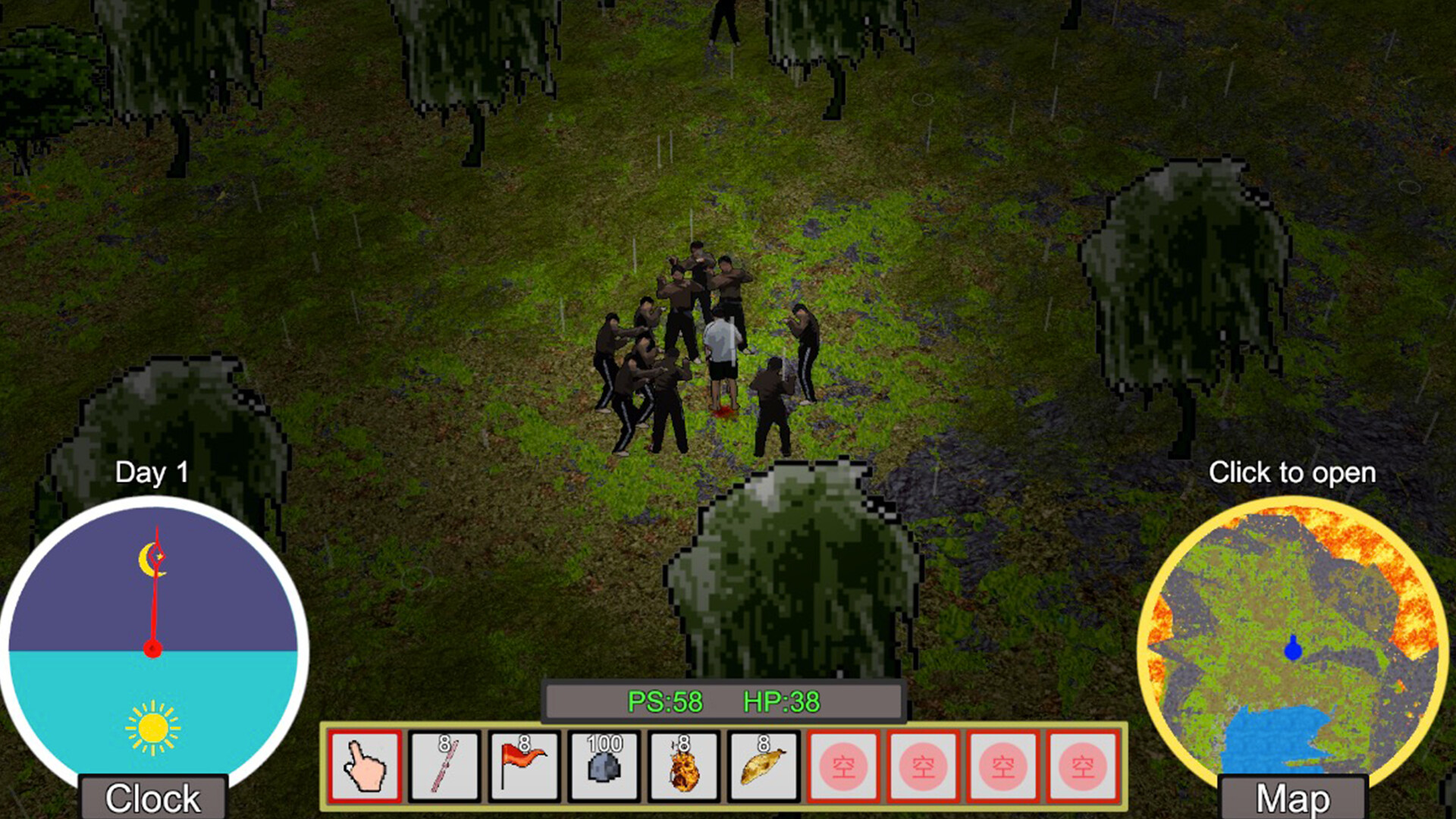 Zombie Woods - Screenshot 2