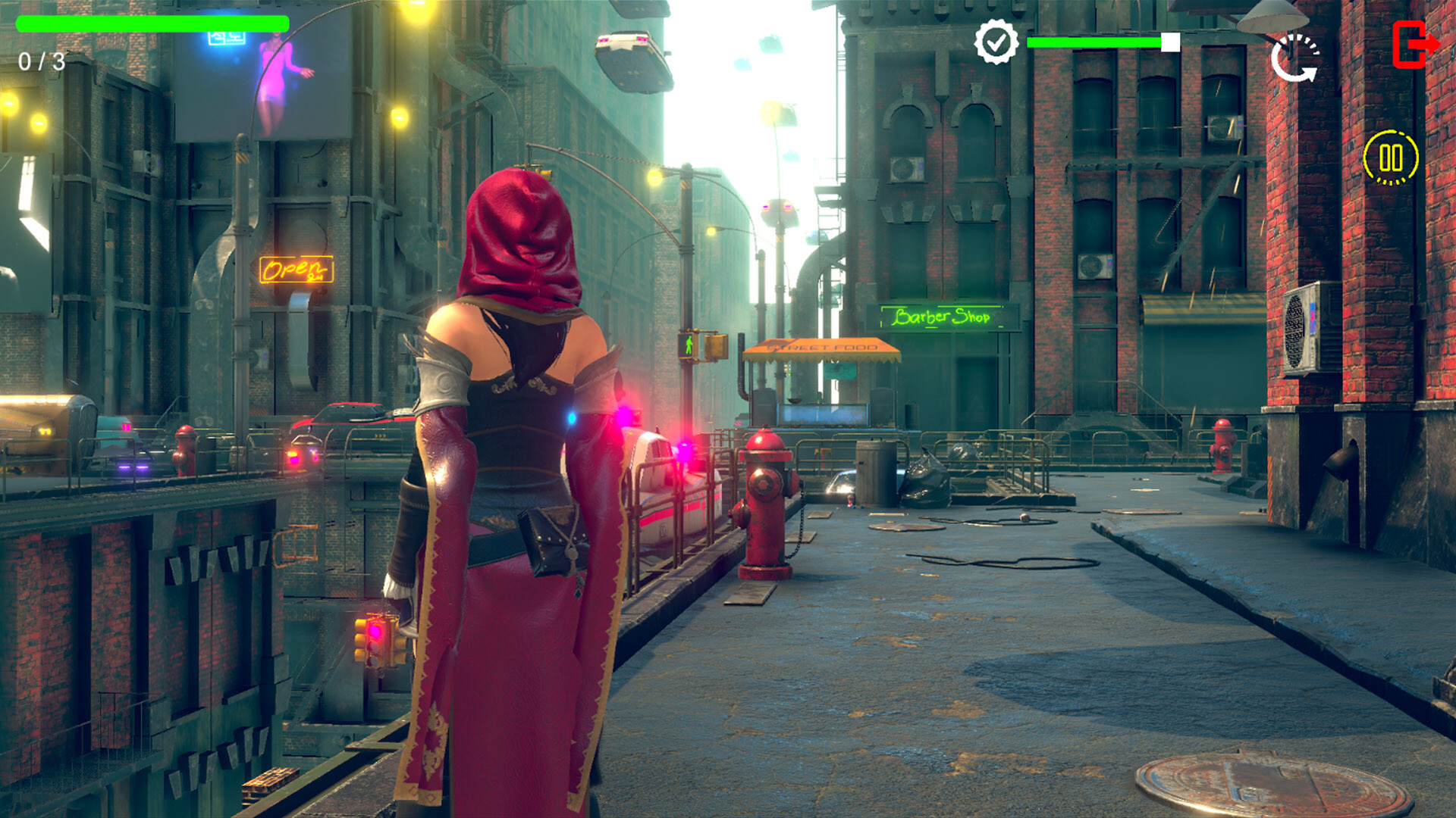 Climb Challenge: Find Items Cyberpunk - Screenshot 1