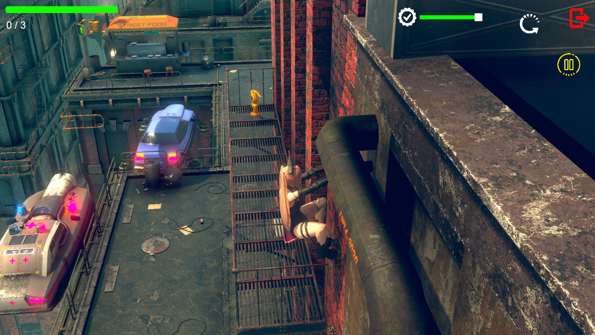 Climb Challenge: Find Items Cyberpunk - Screenshot 3