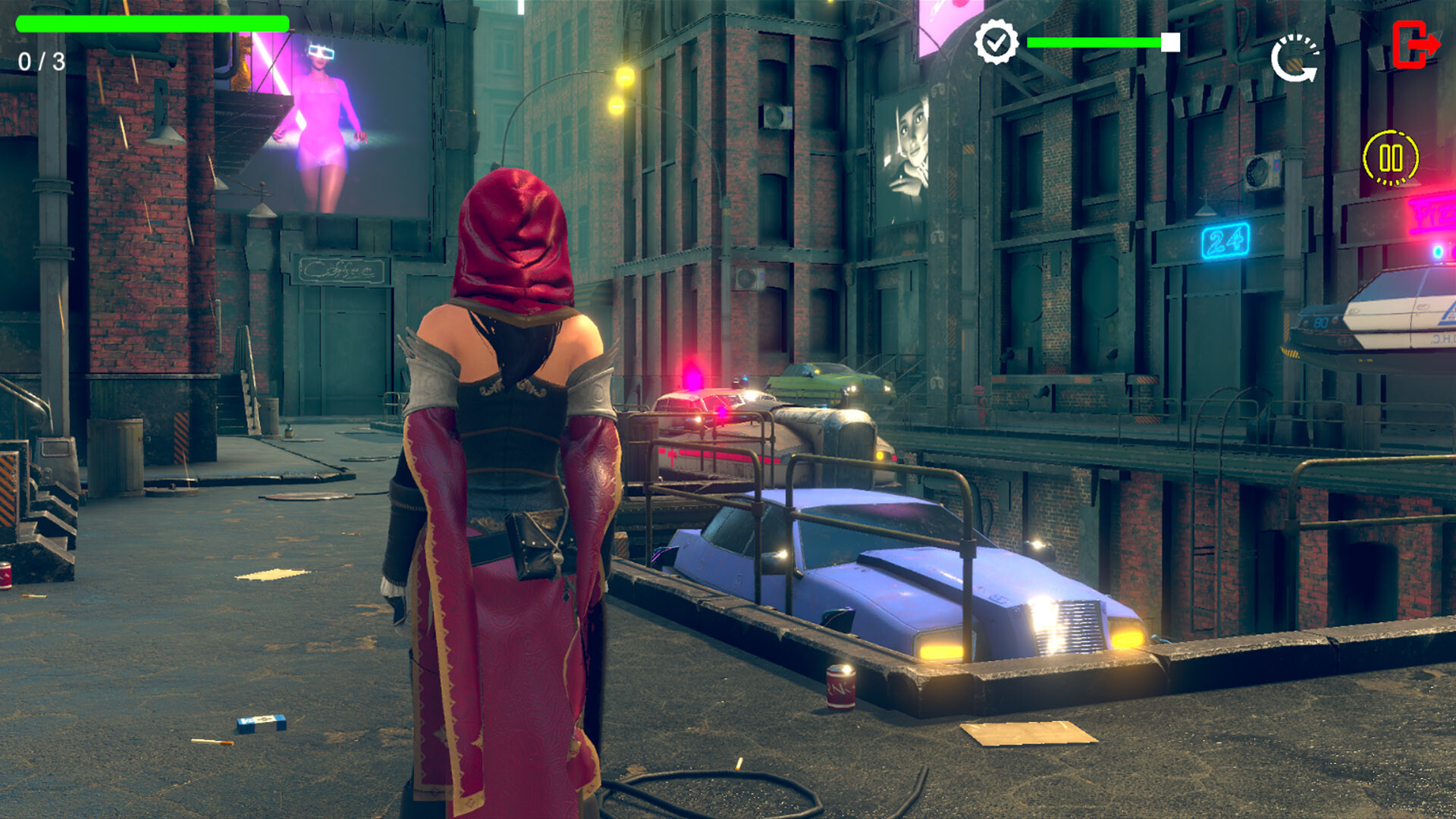 Climb Challenge: Find Items Cyberpunk - Screenshot 5