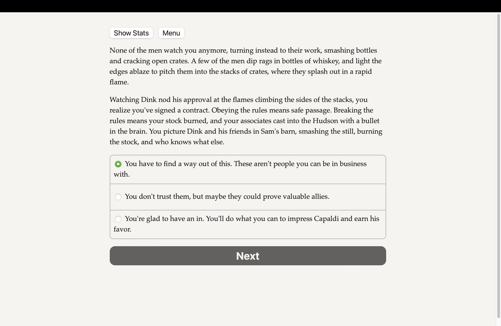 Bootlegger: Moonshine Empire - Screenshot 3