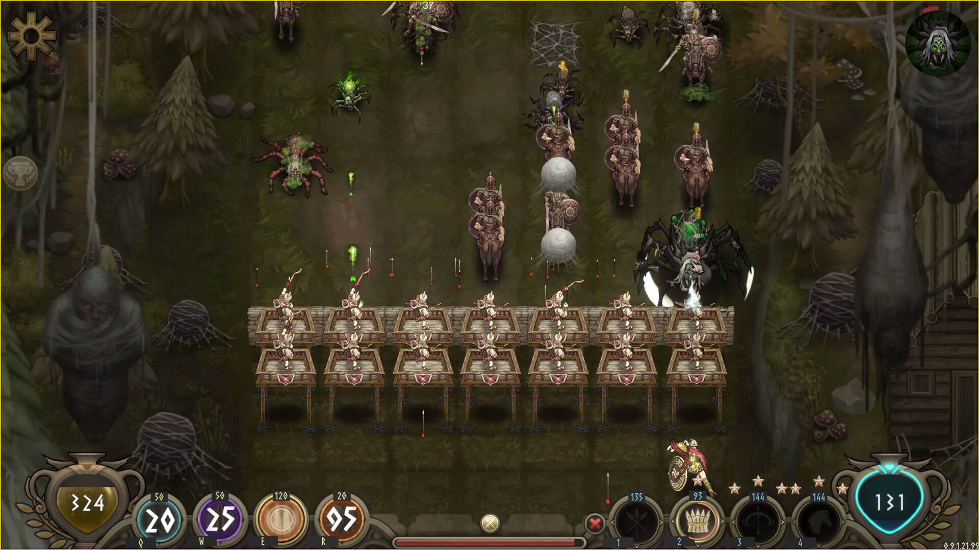 Legendary Hoplite: Arachne’s Trial - Screenshot 3