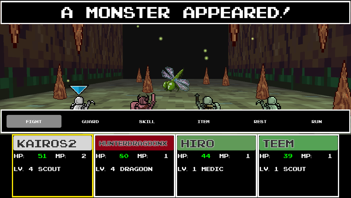 Super Extra Team Dungeon Game - Screenshot 2