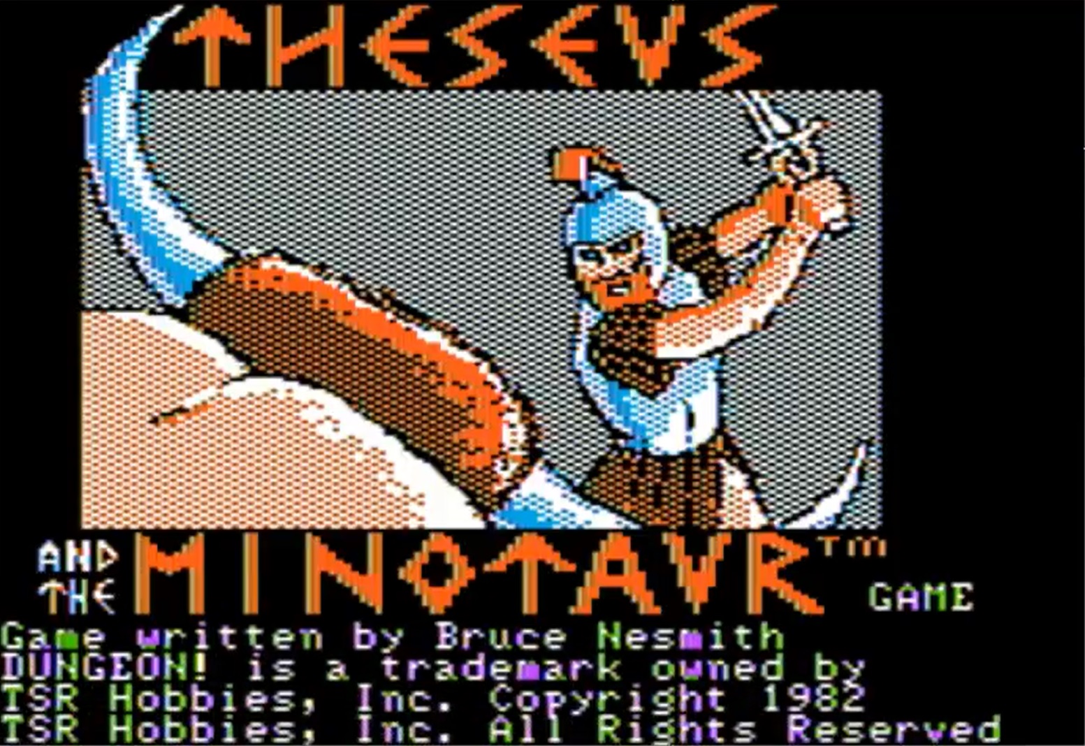 Theseus and the Minotaur - Screenshot 1