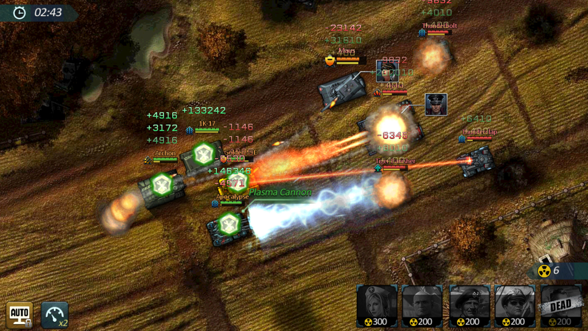 War of Tanks: Blitzkrieg - Screenshot 2