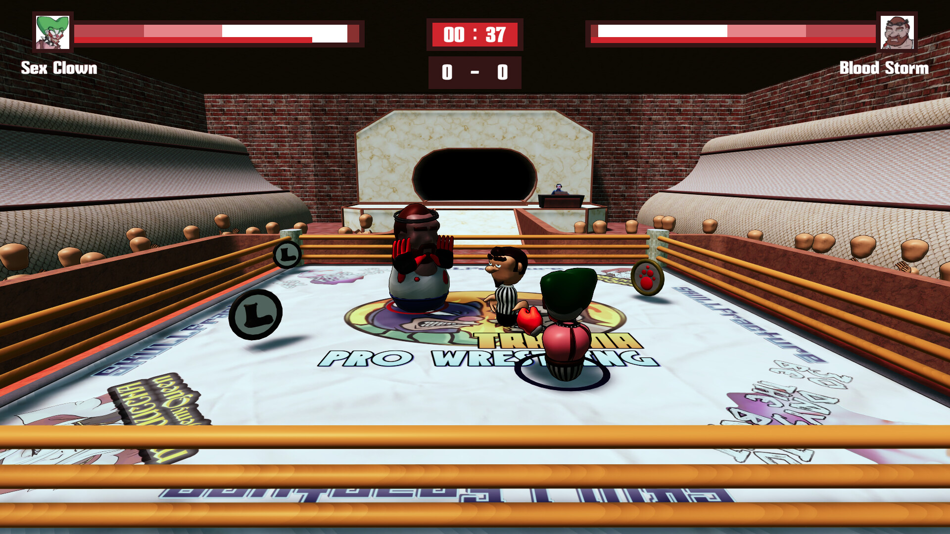 Trauma: Pro Wrestling - Screenshot 1