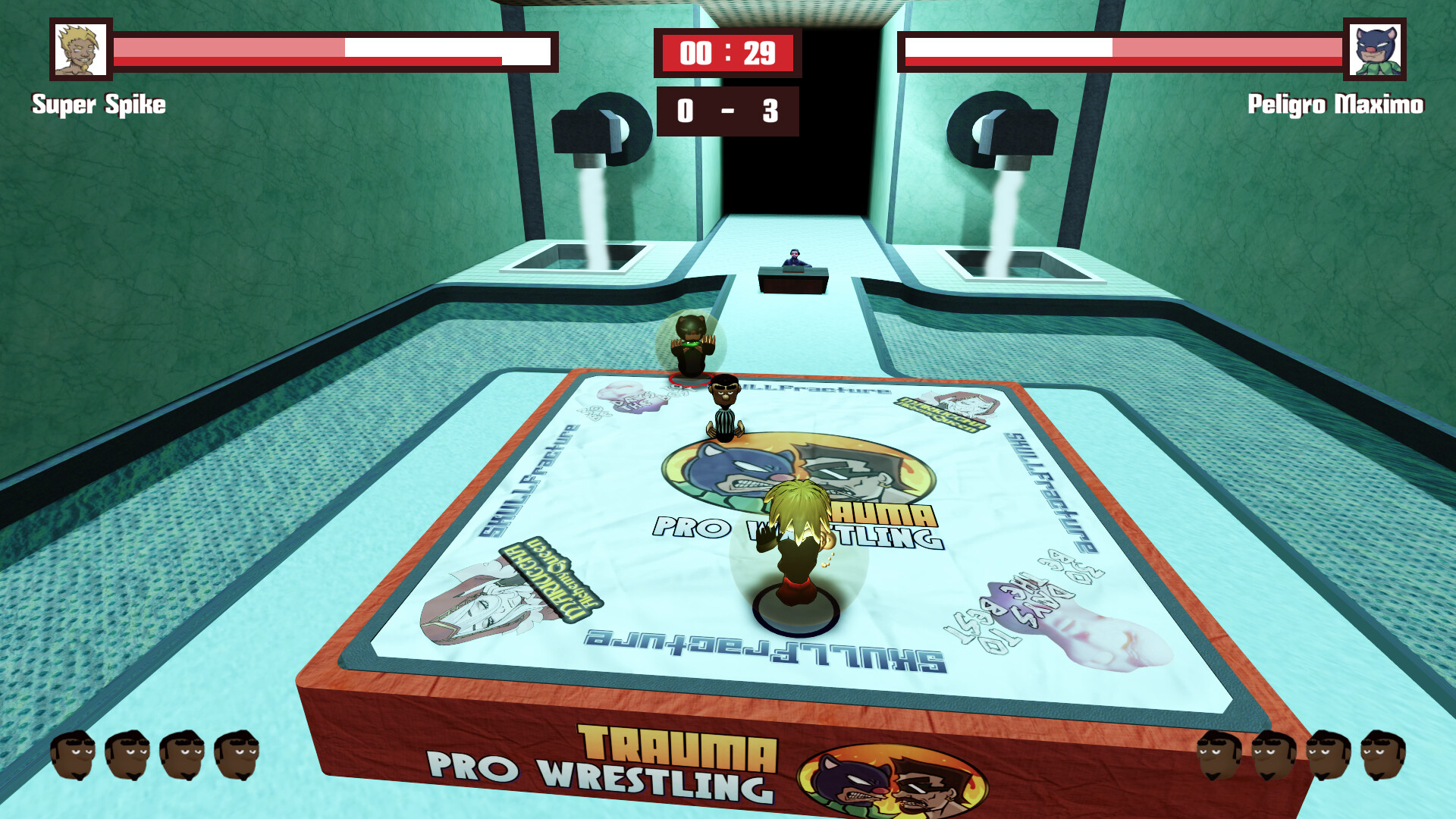 Trauma: Pro Wrestling - Screenshot 3