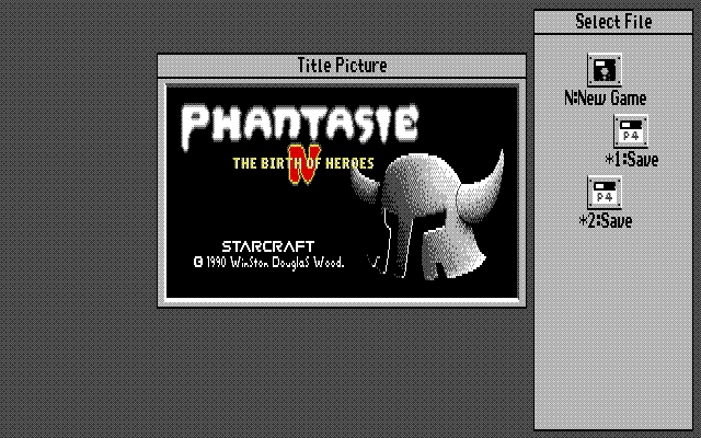Phantasie IV: Birth of Heroes - Screenshot 1