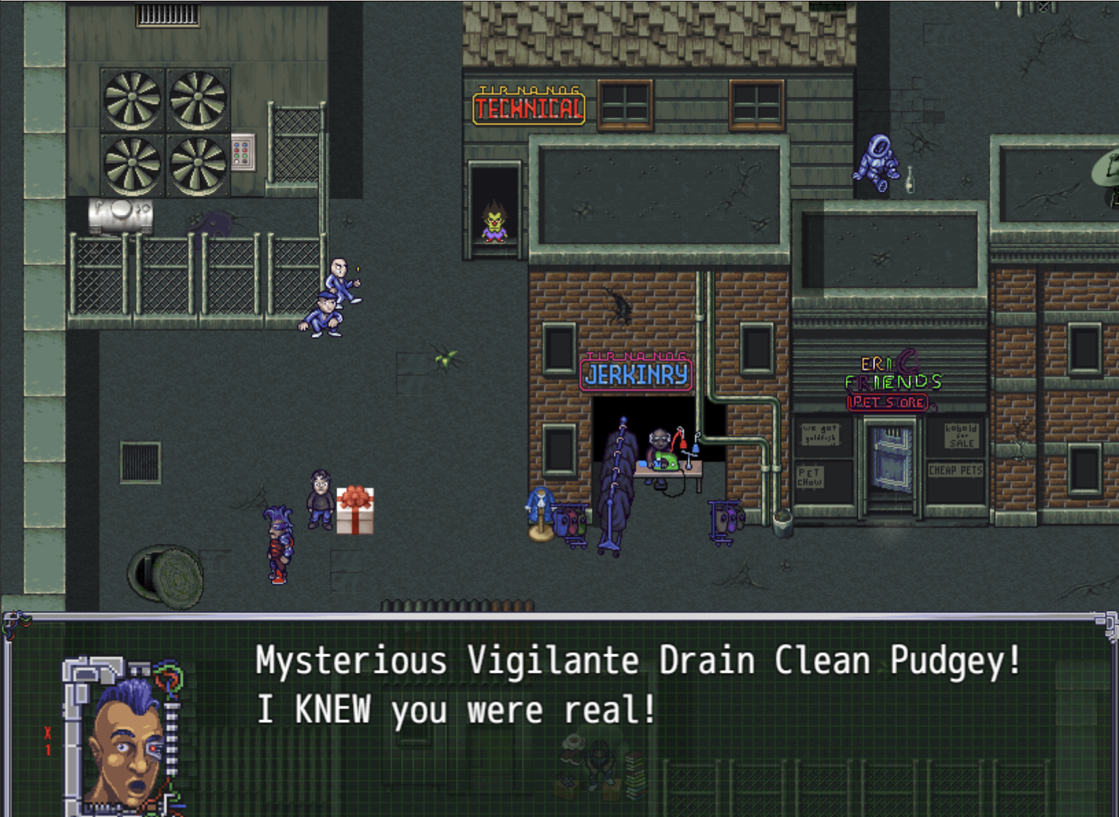 Barkley Gaiden 2: The Son Of Dark Draker - Barkley Shut Up and Jam: Gaiden, Gaiden Episode 1 - Screenshot 2