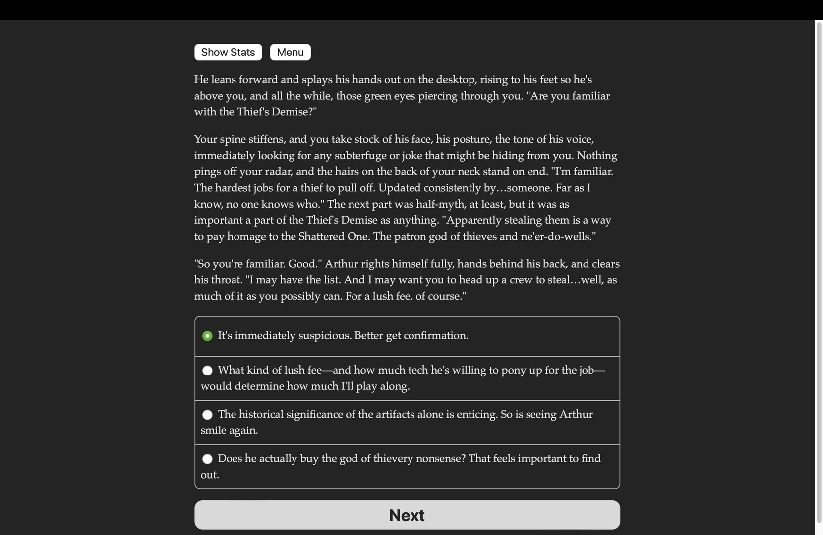 These Thieving Hearts - Screenshot 2